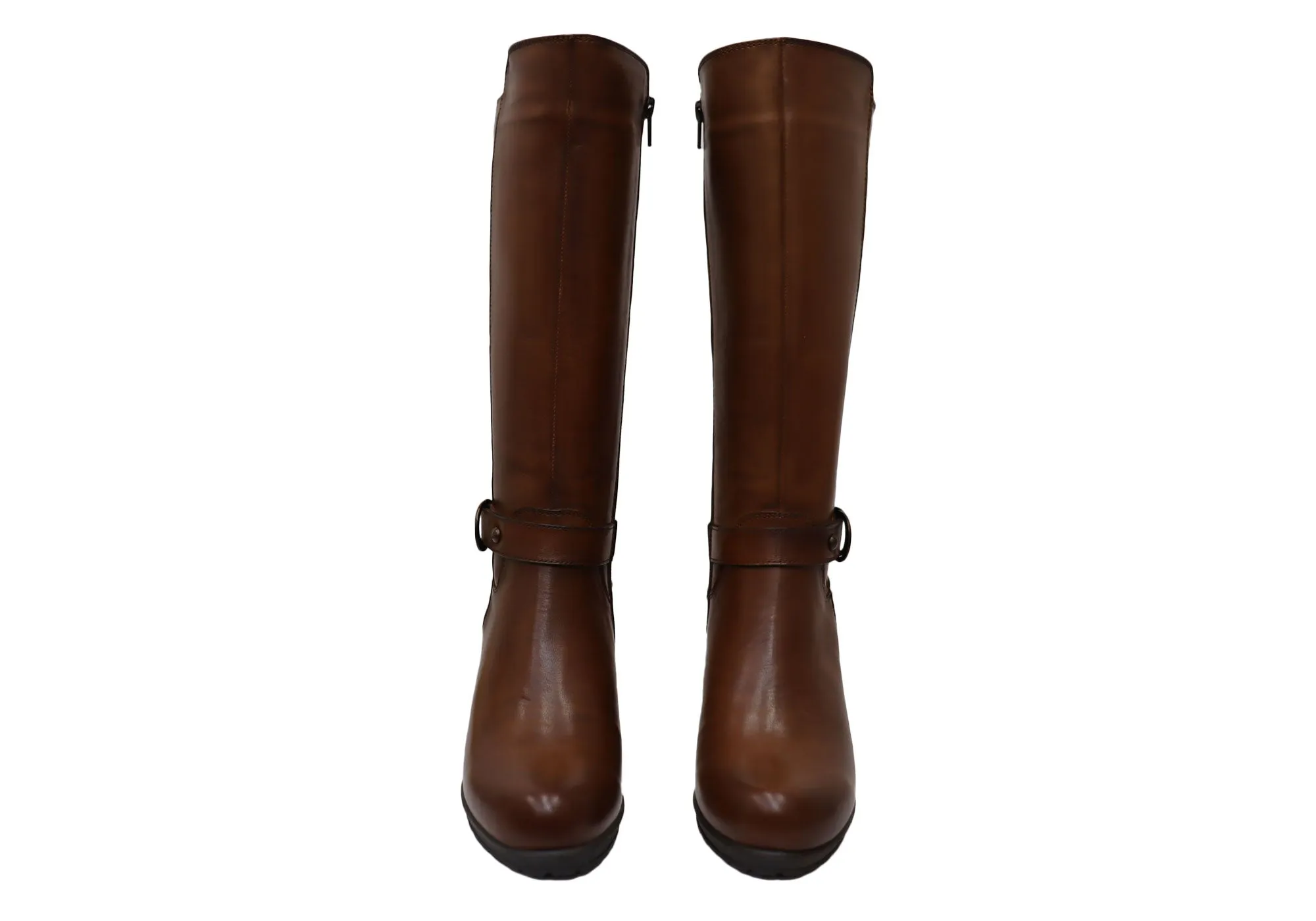 Orizonte Cadby Womens European Comfortable Leather Knee High Boots Orizonte Shoes