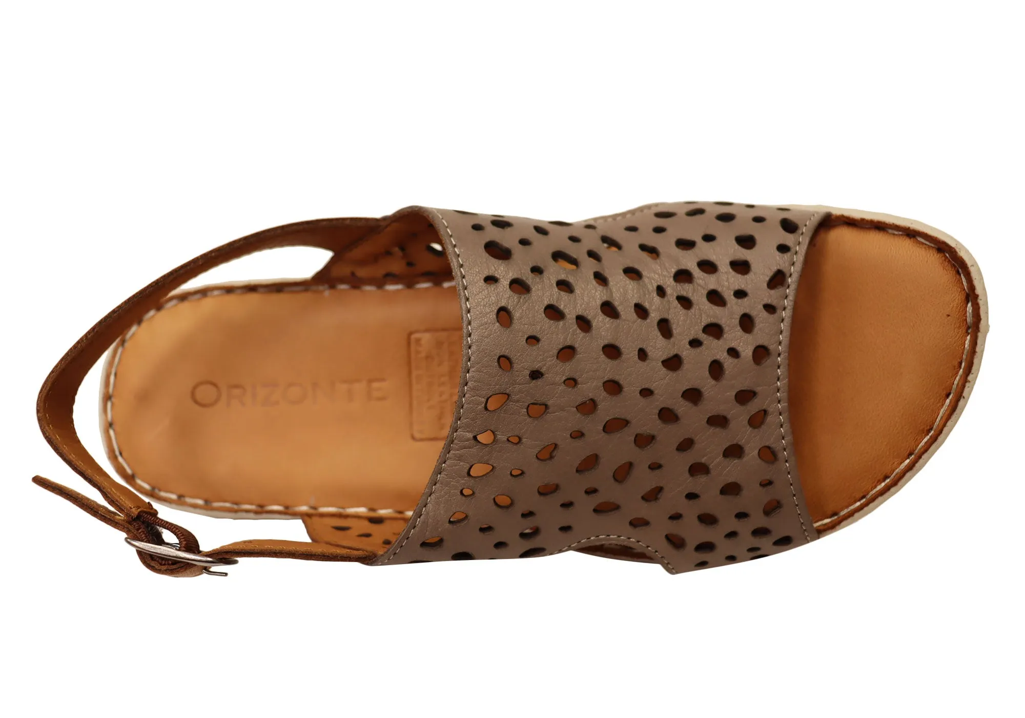 Orizonte Costena Womens European Comfortable Leather Sandals Orizonte Shoes