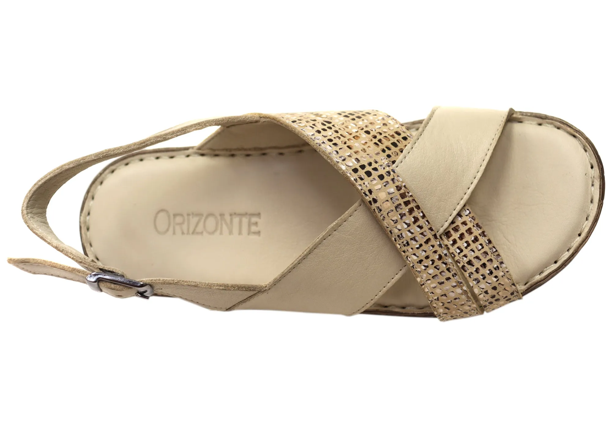 Orizonte Darita Womens Comfortable European Leather Sandals Orizonte Shoes