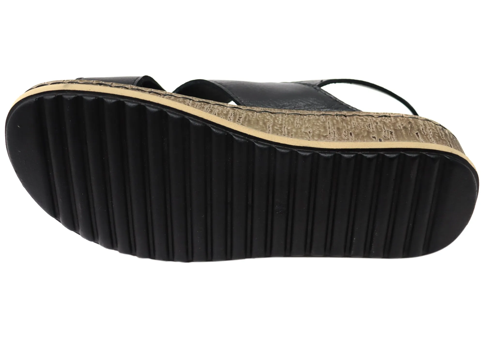 Orizonte Darita Womens Comfortable European Leather Sandals Orizonte Shoes