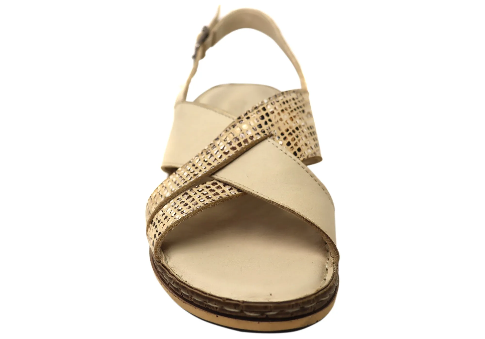 Orizonte Darita Womens Comfortable European Leather Sandals Orizonte Shoes