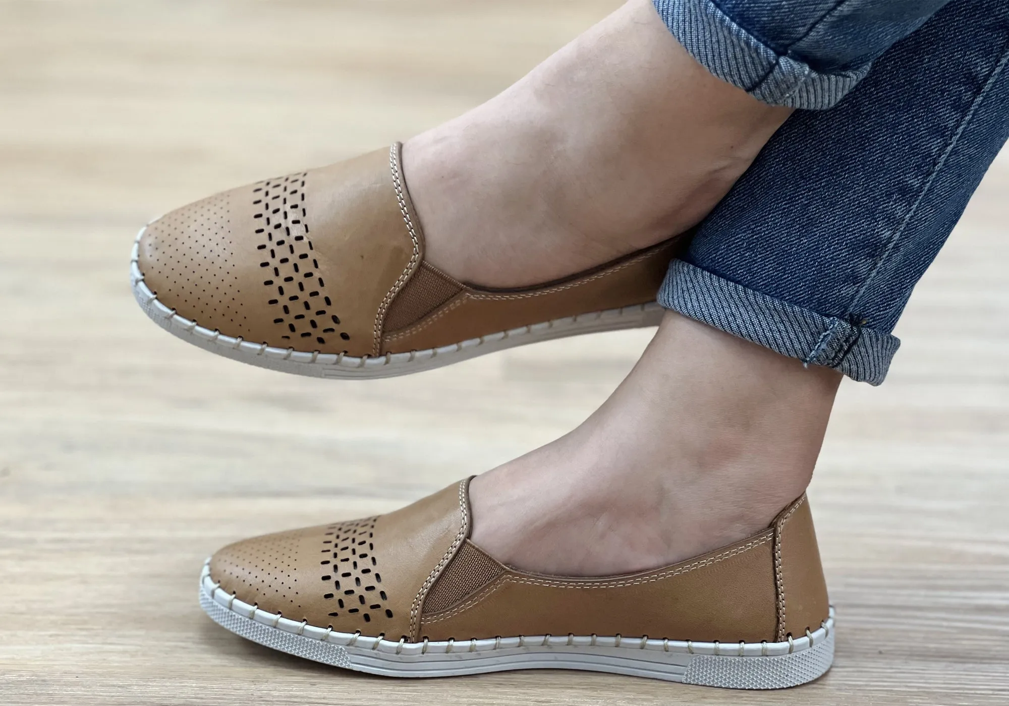 Orizonte Harlow Womens European Comfortable Leather Shoes Orizonte Shoes