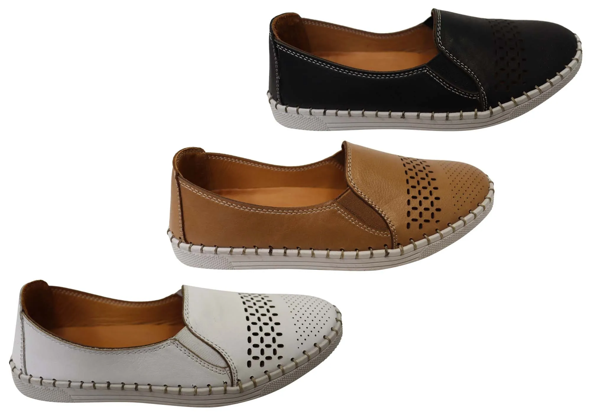 Orizonte Harlow Womens European Comfortable Leather Shoes Orizonte Shoes