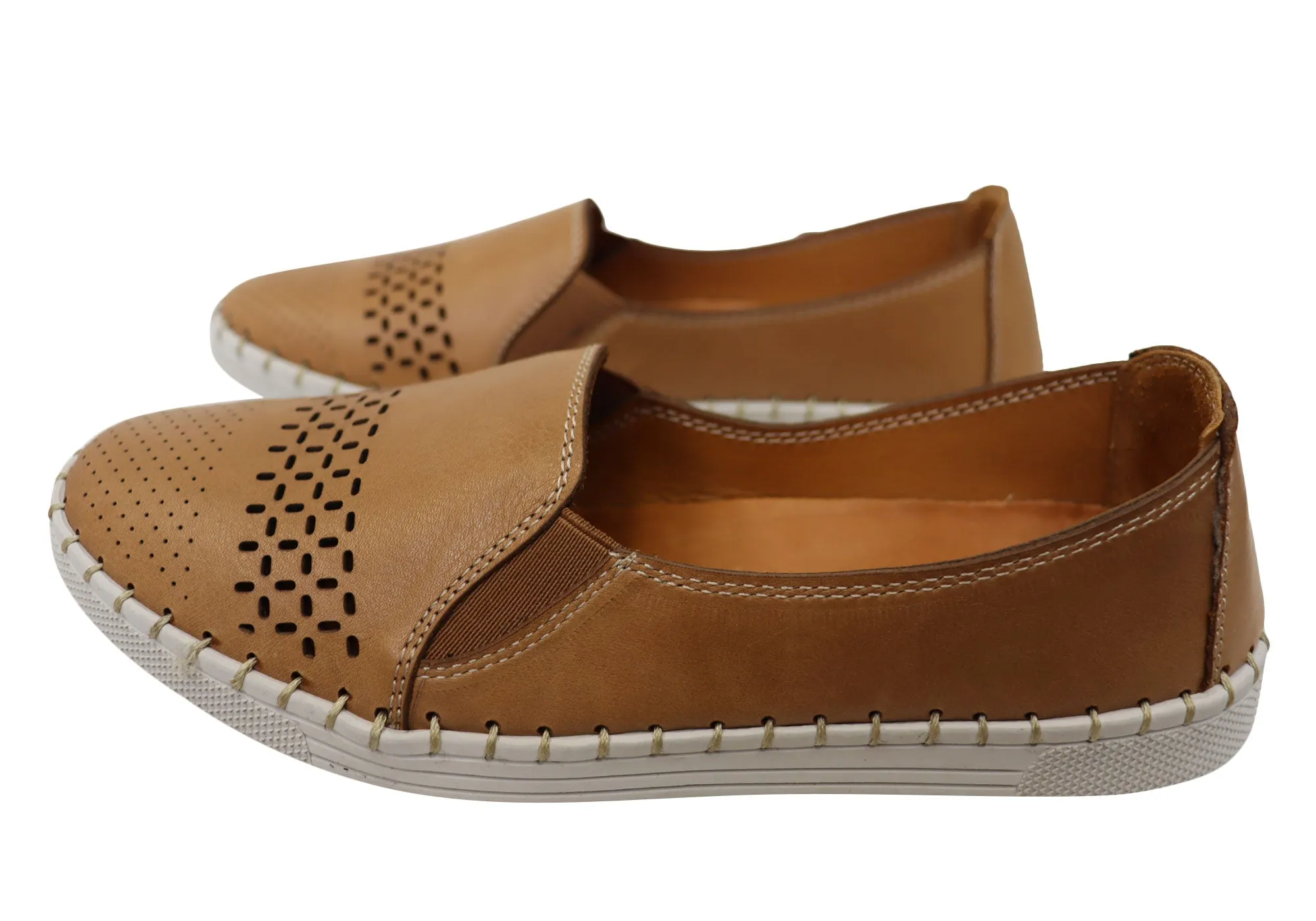 Orizonte Harlow Womens European Comfortable Leather Shoes Orizonte Shoes