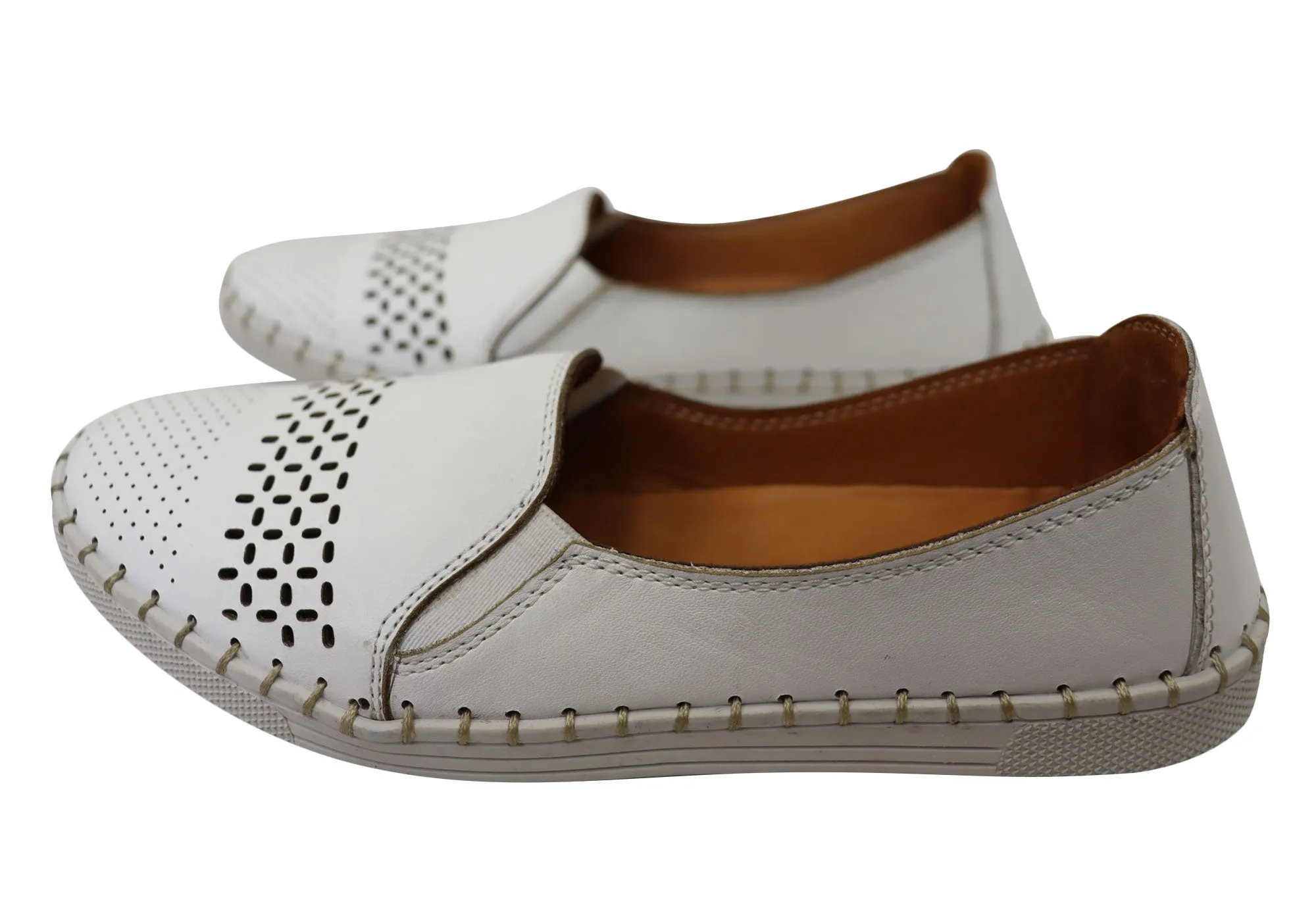 Orizonte Harlow Womens European Comfortable Leather Shoes Orizonte Shoes