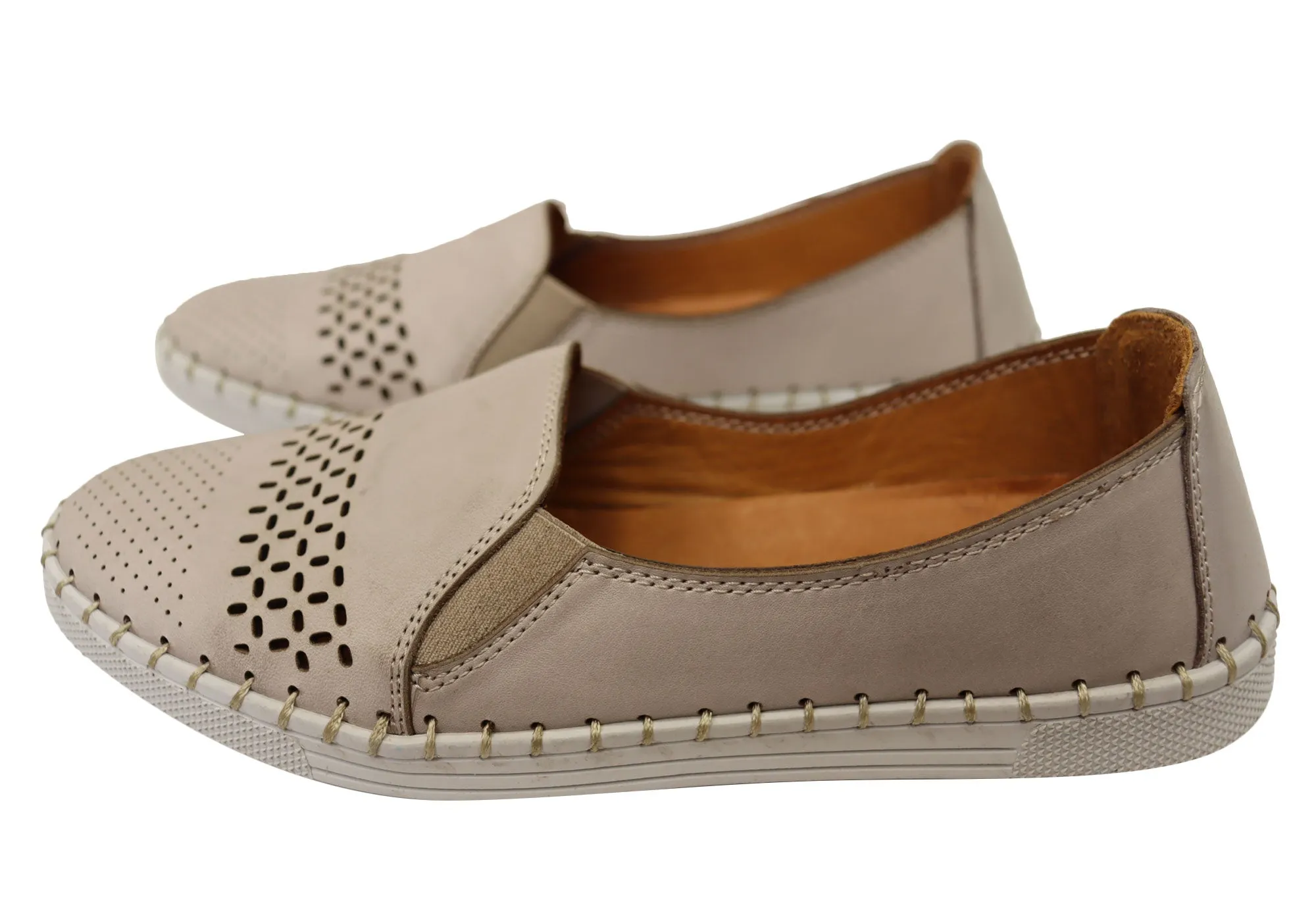 Orizonte Harlow Womens European Comfortable Leather Shoes Orizonte Shoes