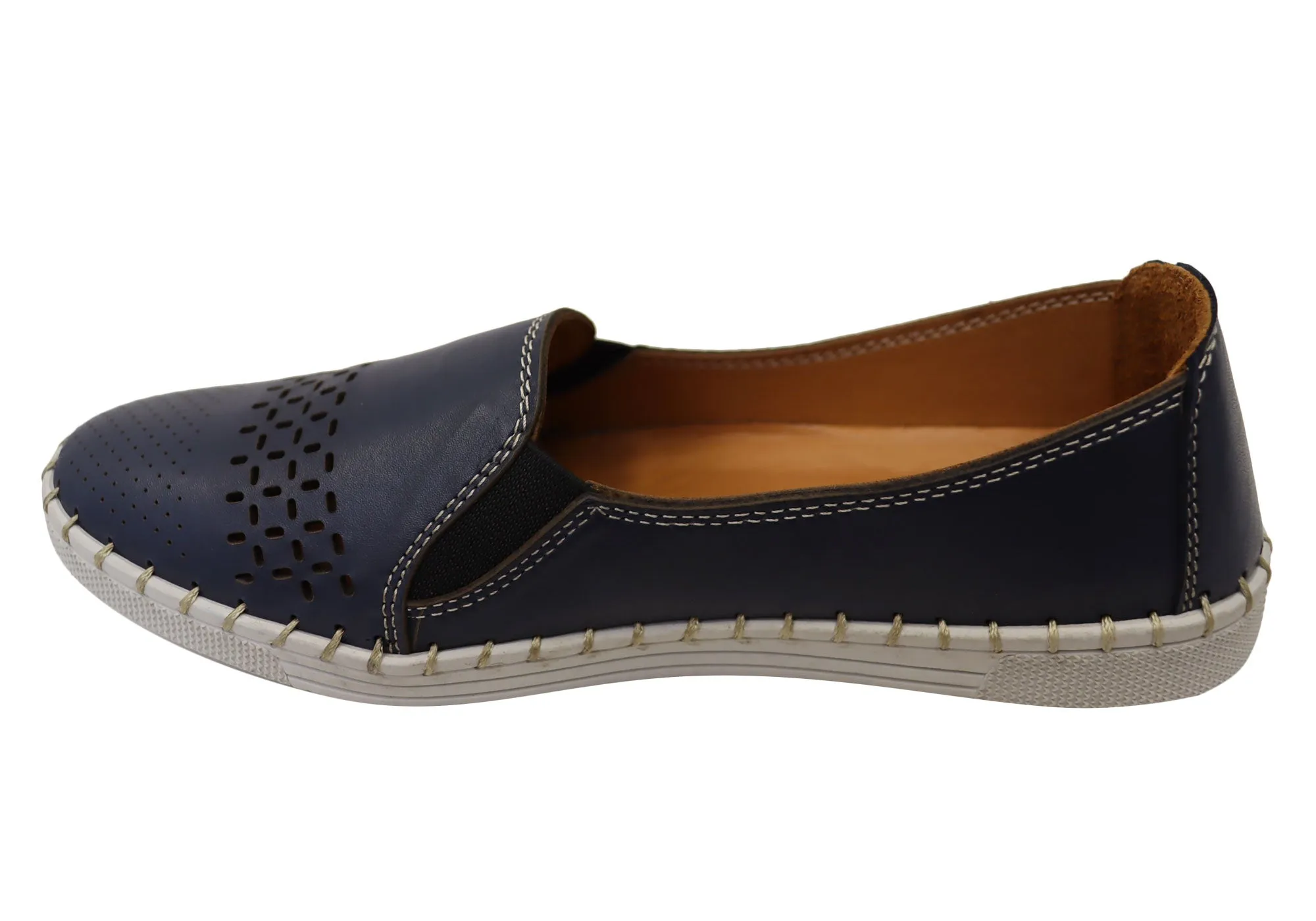 Orizonte Harlow Womens European Comfortable Leather Shoes Orizonte Shoes