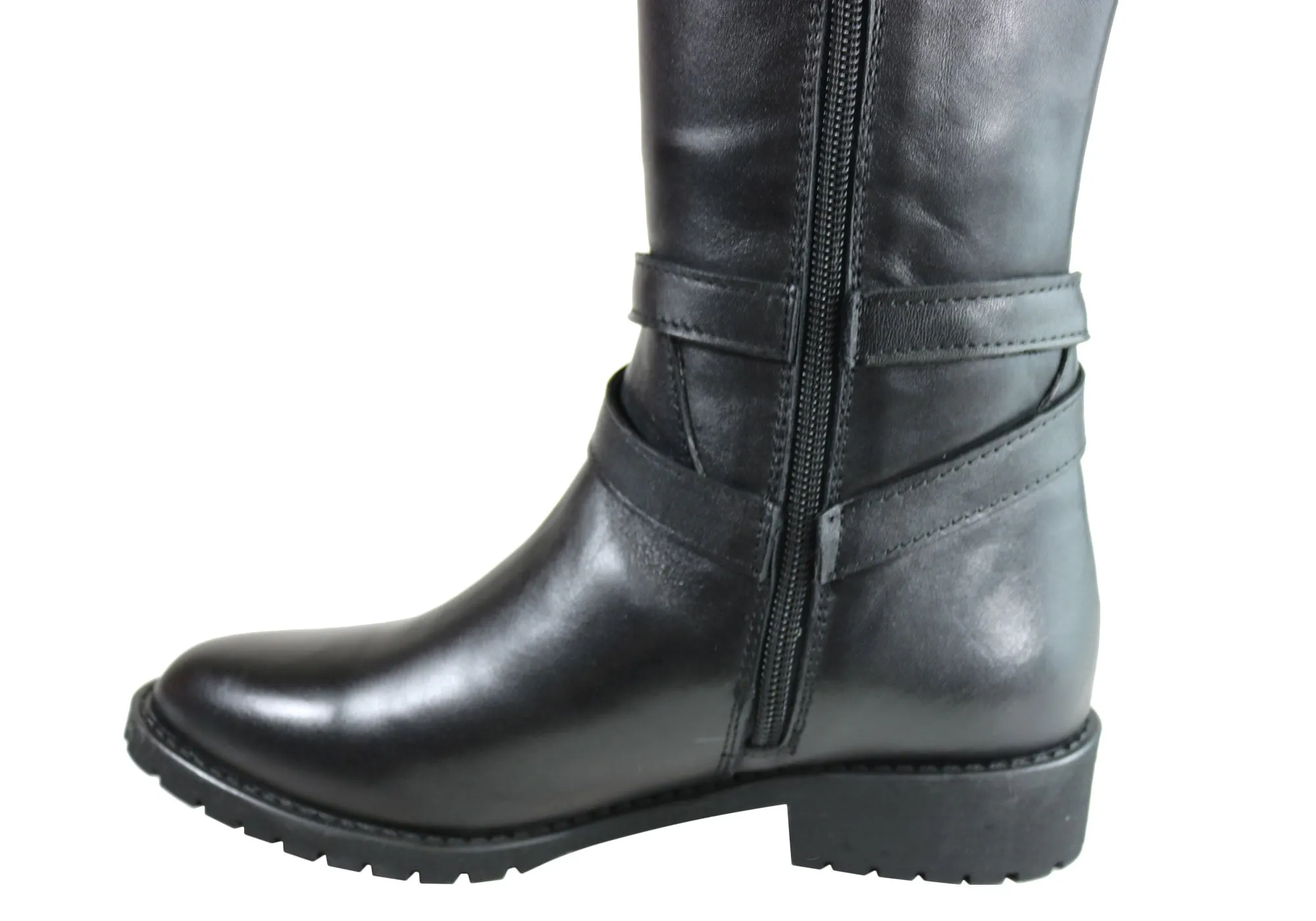 Orizonte Hobart Womens Comfortable European Leather Knee High Boots Orizonte Shoes