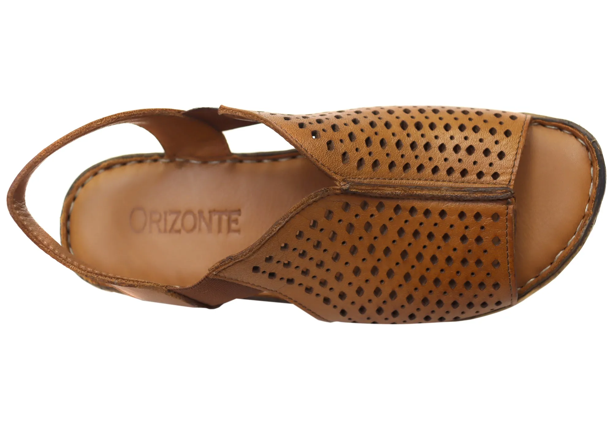Orizonte Marlee Womens Comfortable European Leather Sandals Orizonte Shoes