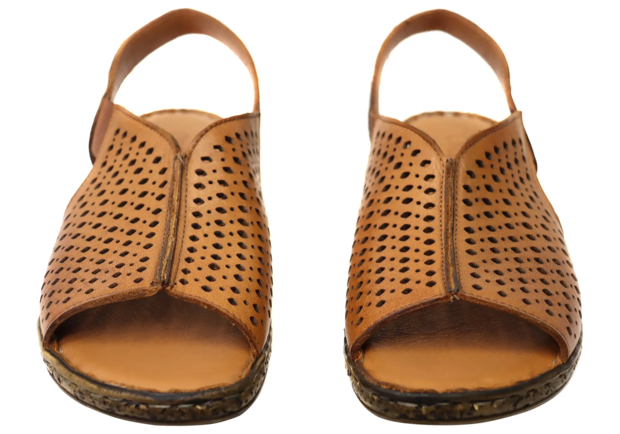 Orizonte Marlee Womens Comfortable European Leather Sandals Orizonte Shoes