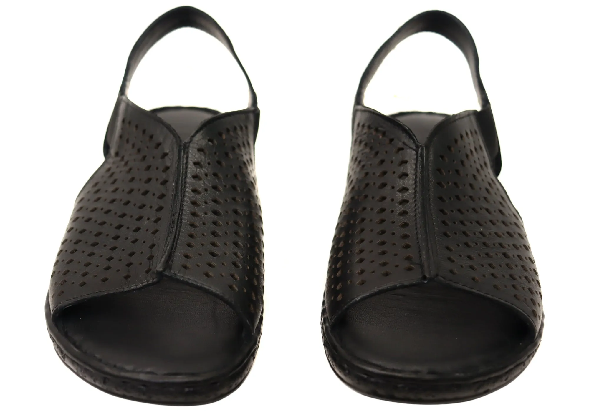 Orizonte Marlee Womens Comfortable European Leather Sandals Orizonte Shoes
