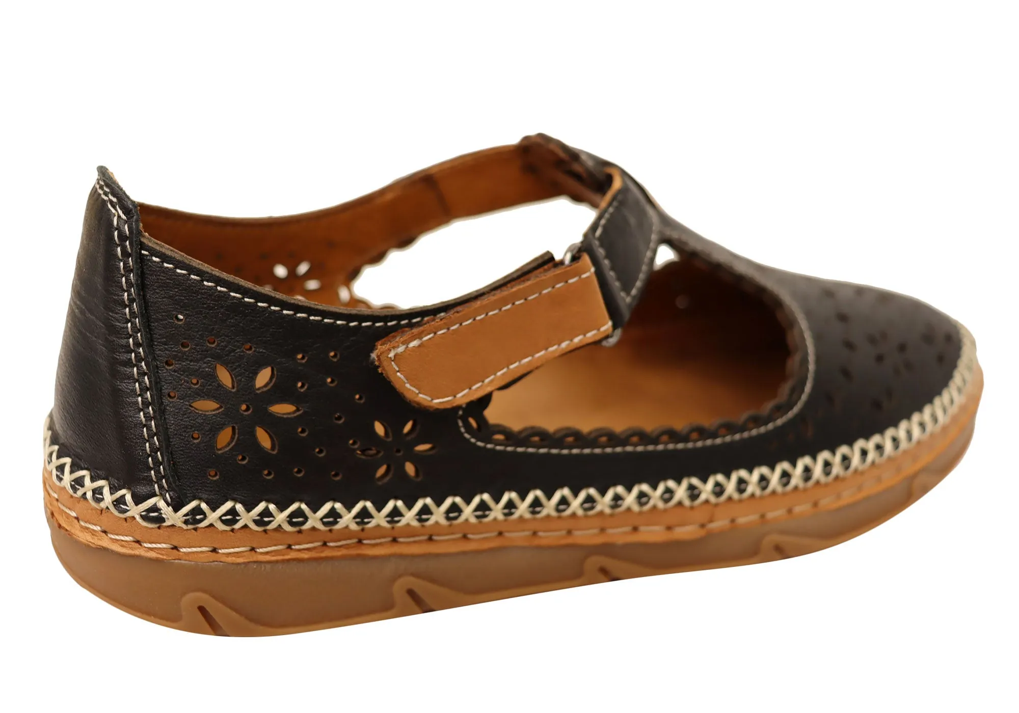 Orizonte Olivia Womens European Comfortable Soft Leather Shoes Orizonte Shoes