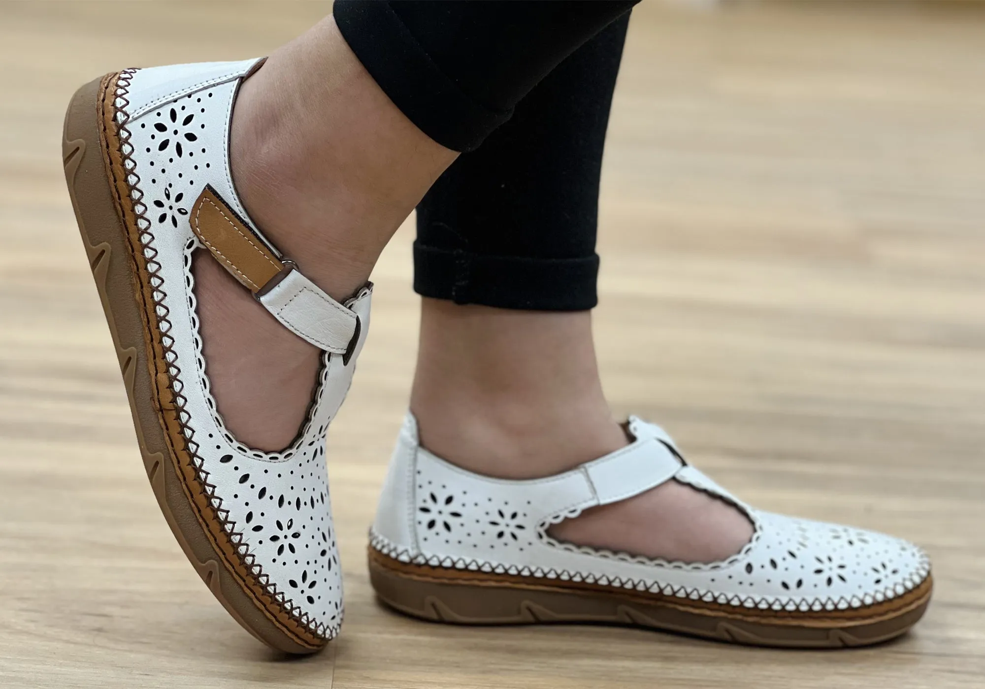 Orizonte Olivia Womens European Comfortable Soft Leather Shoes Orizonte Shoes