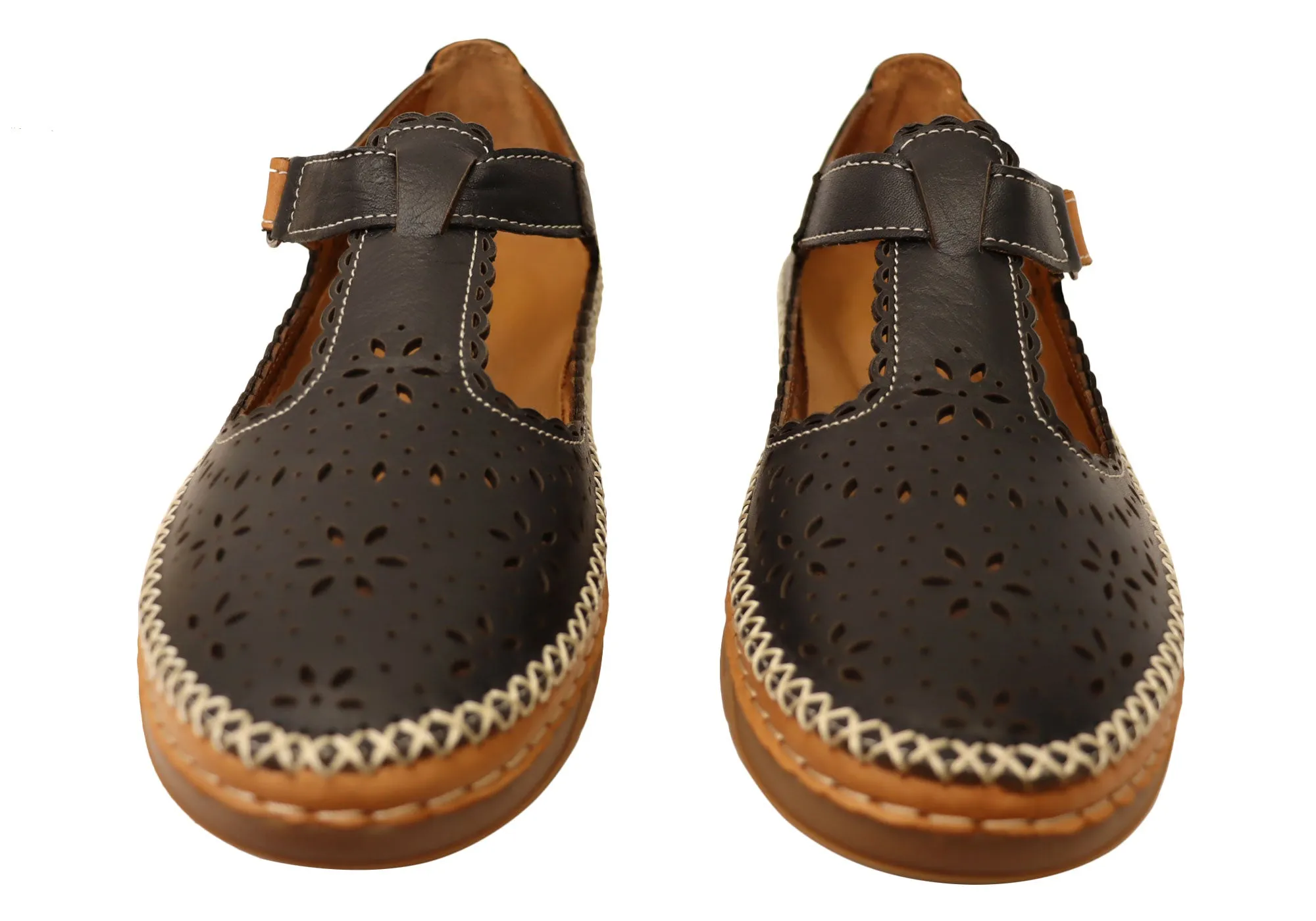 Orizonte Olivia Womens European Comfortable Soft Leather Shoes Orizonte Shoes