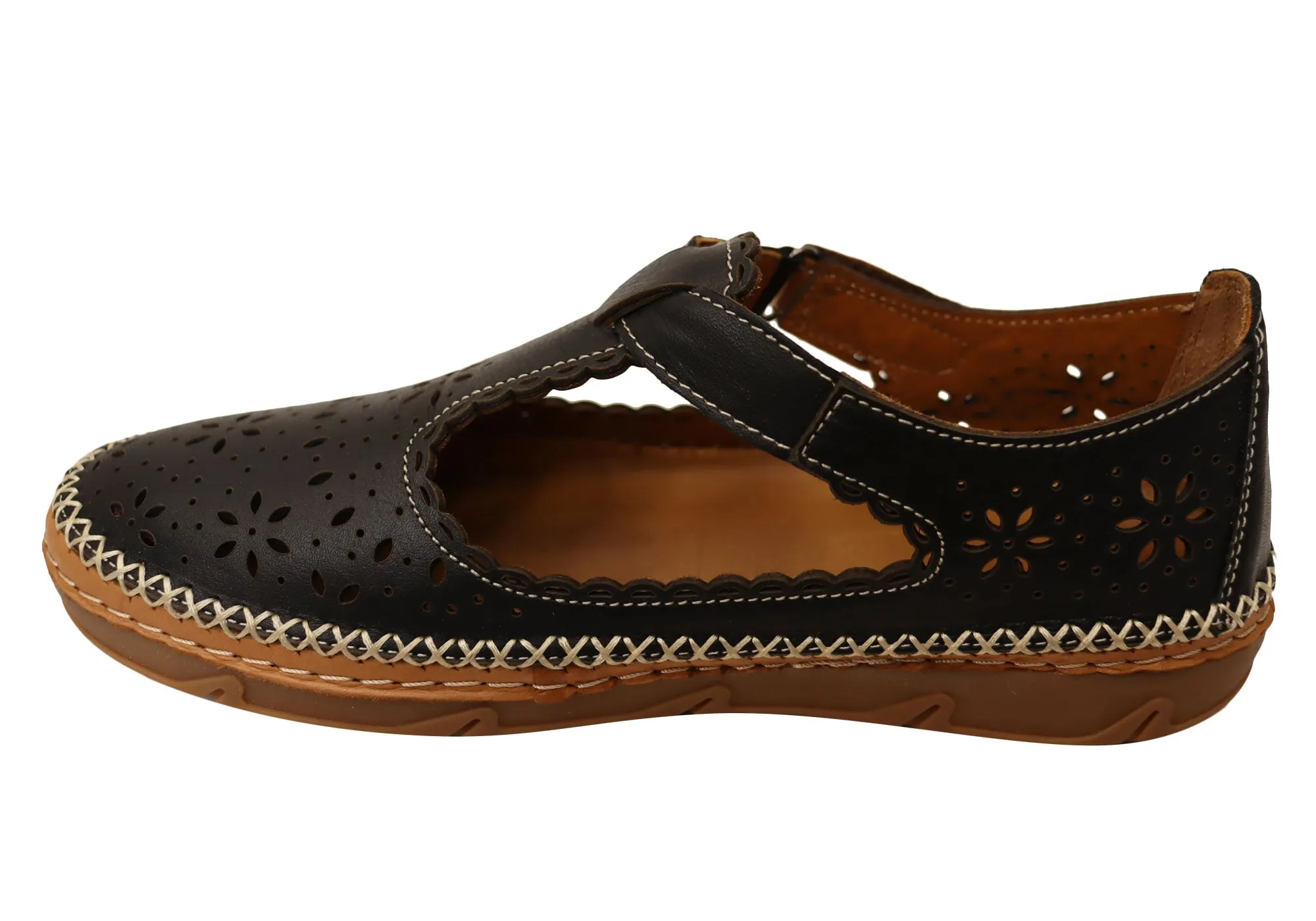 Orizonte Olivia Womens European Comfortable Soft Leather Shoes Orizonte Shoes