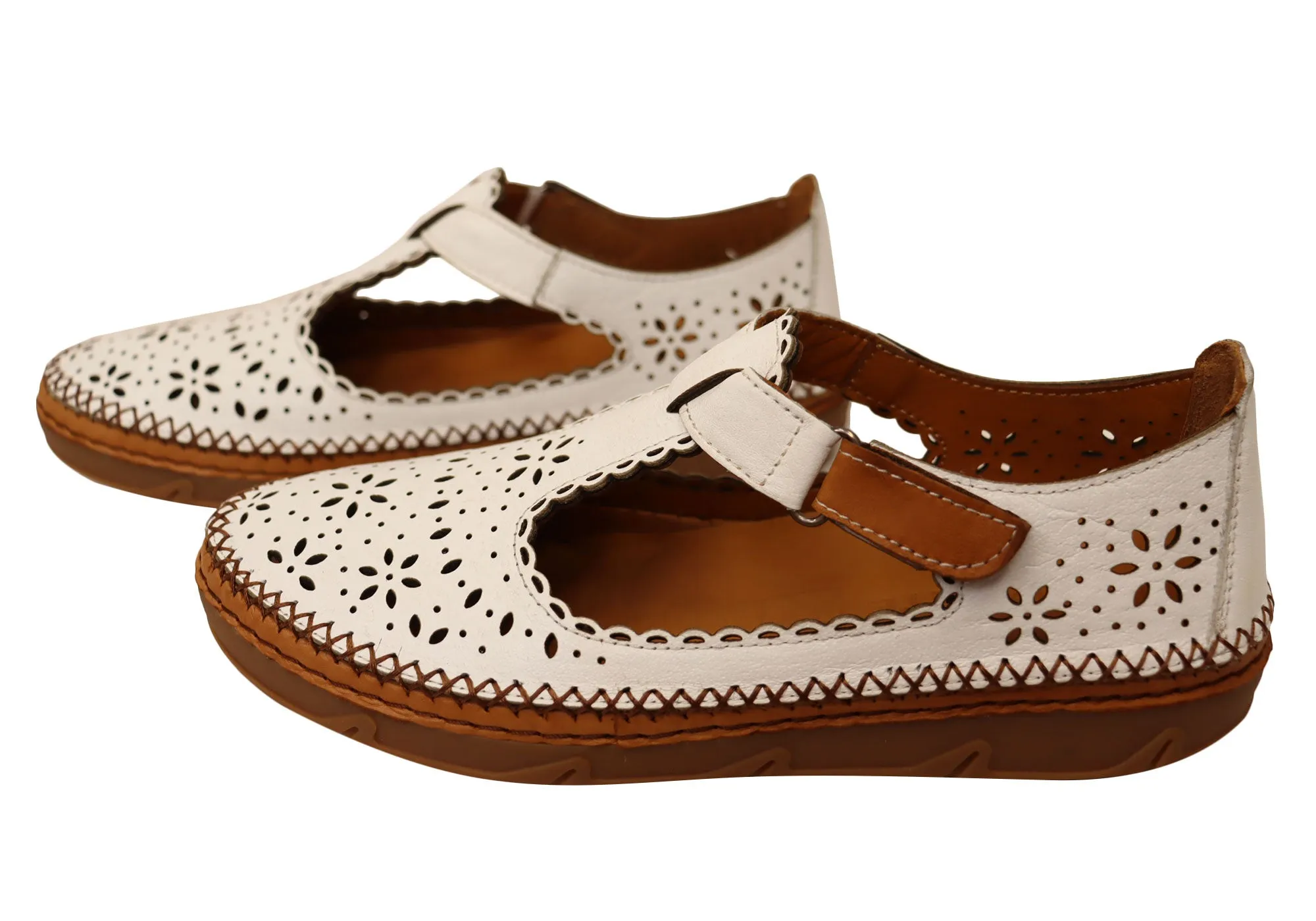 Orizonte Olivia Womens European Comfortable Soft Leather Shoes Orizonte Shoes