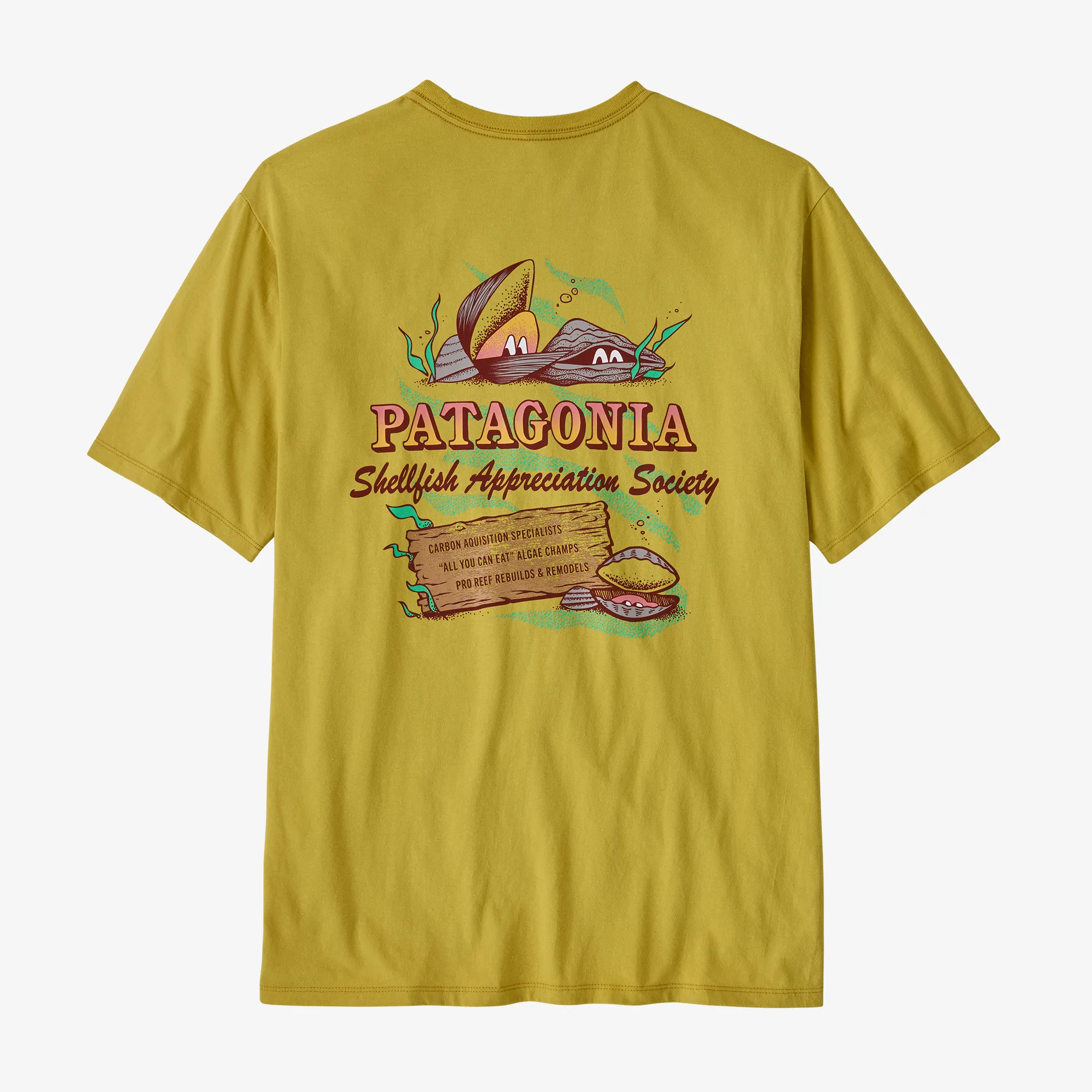 Patagonia Mens T-Shirts Men's Aquatic Action Organic T-Shirt