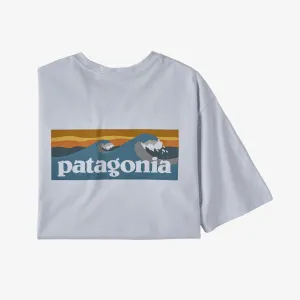 Patagonia Mens T-Shirts Men's Boardshort Logo Pocket Responsibili-Tee®