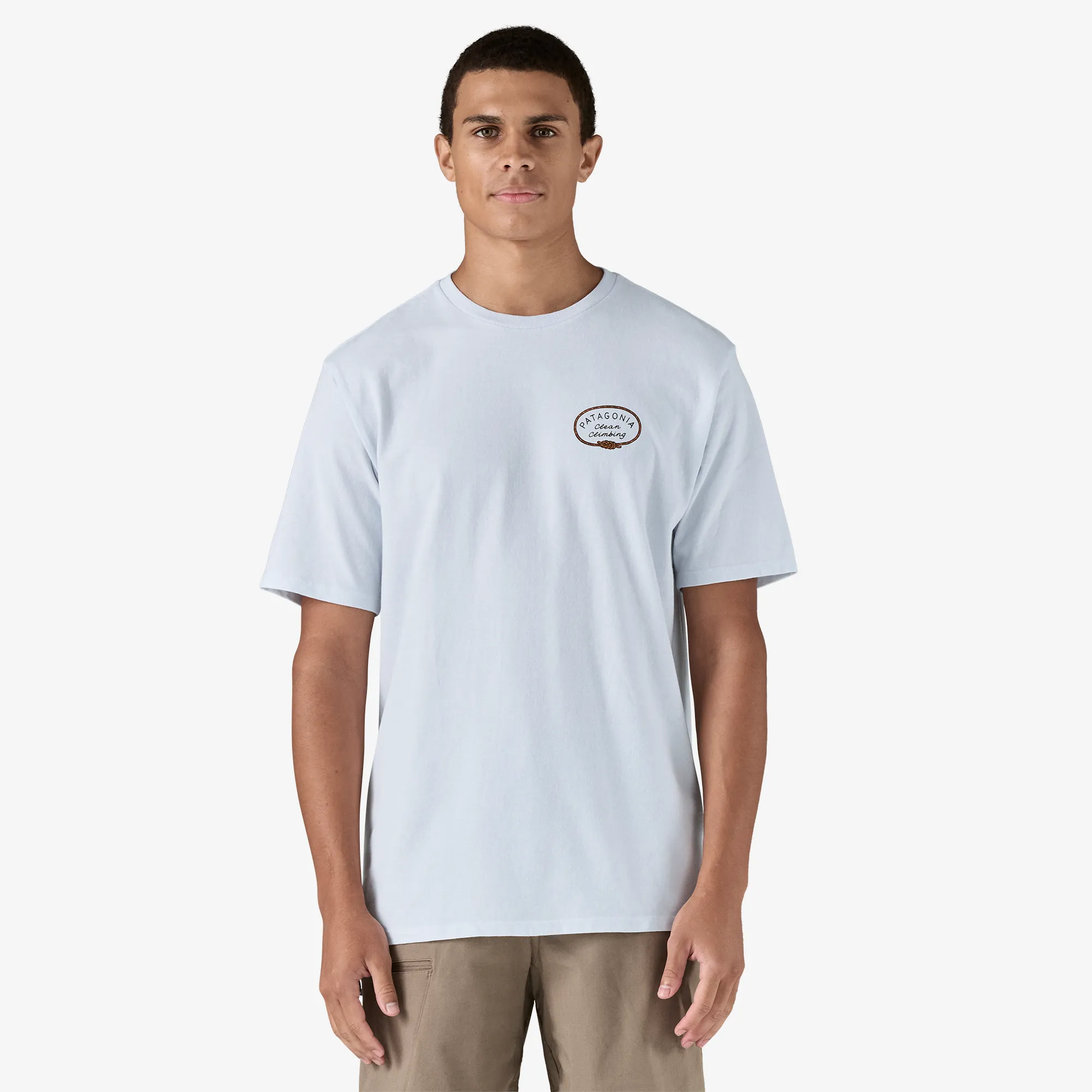 Patagonia Mens T-Shirts Men's Clean Climb Roots Responsibili-Tee®