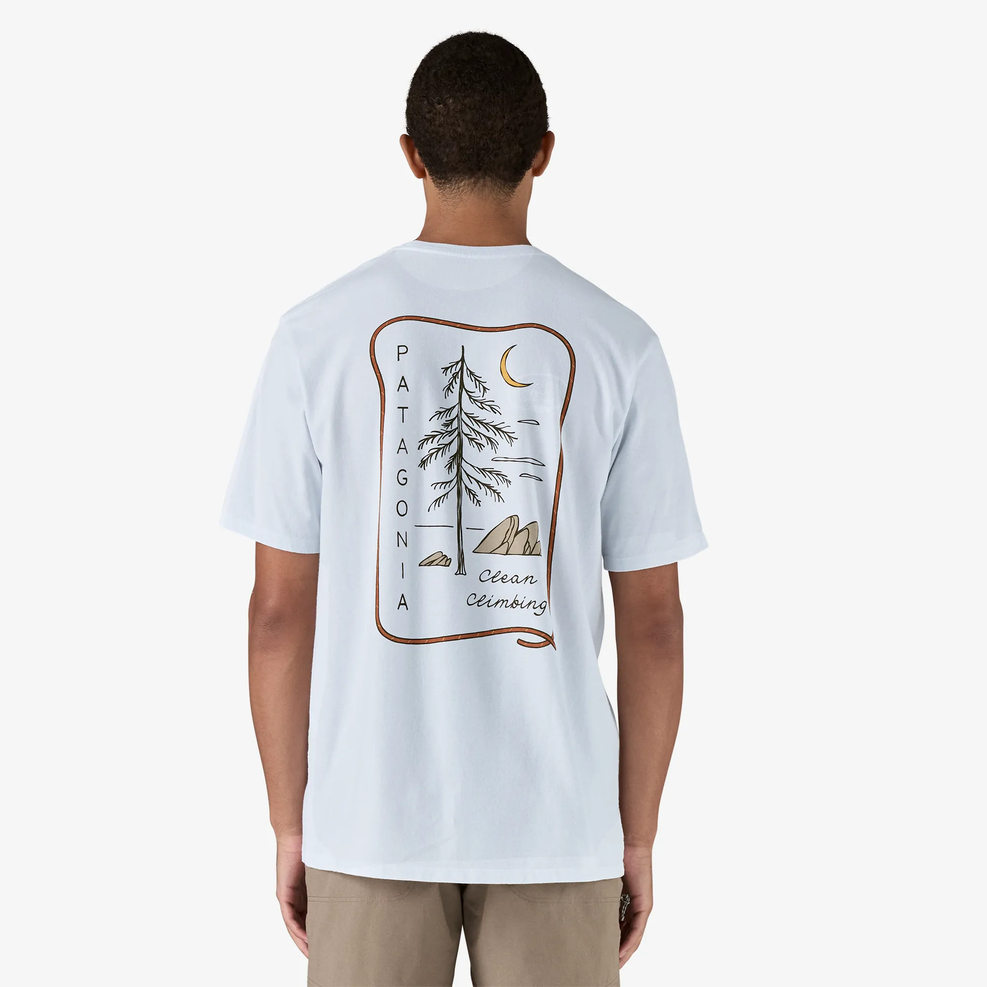 Patagonia Mens T-Shirts Men's Clean Climb Roots Responsibili-Tee®