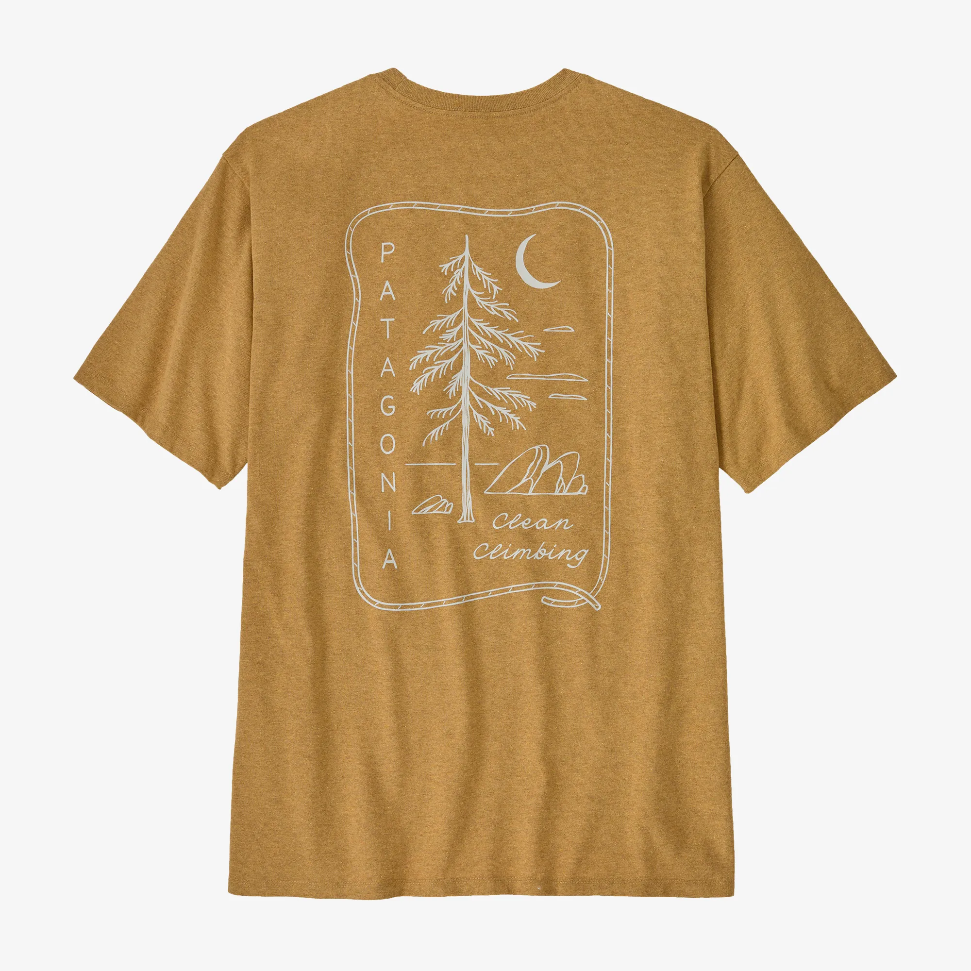 Patagonia Mens T-Shirts Men's Clean Climb Roots Responsibili-Tee®