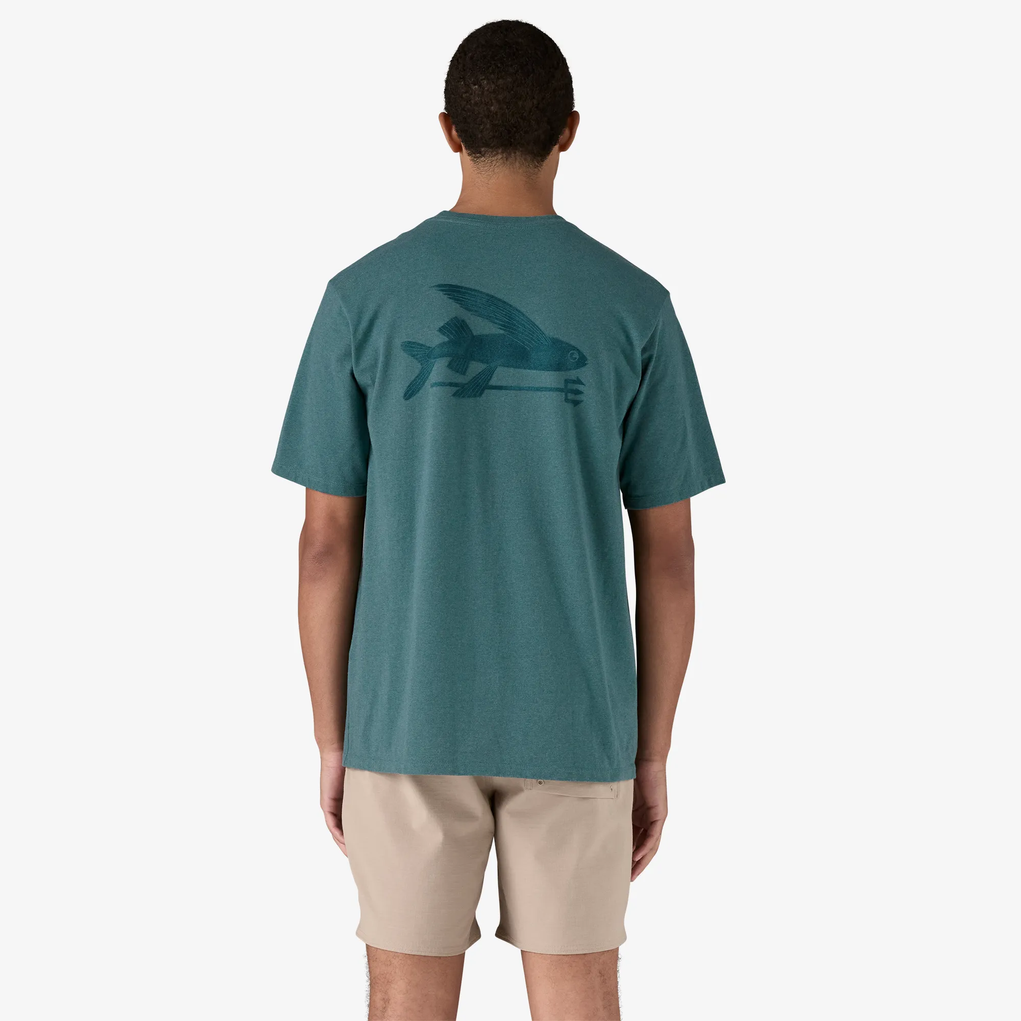Patagonia Mens T-Shirts Men’s Flying Fish Responsibili-Tee®