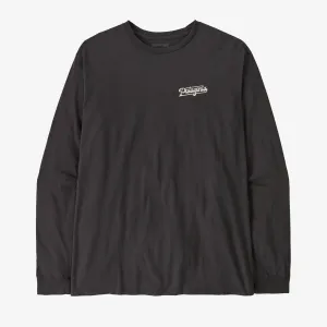 Patagonia Mens T-Shirts Men's Long-Sleeved Glider Type Organic T-Shirt