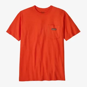 Patagonia Mens T-Shirts Men's Work Pocket Tee Shirt