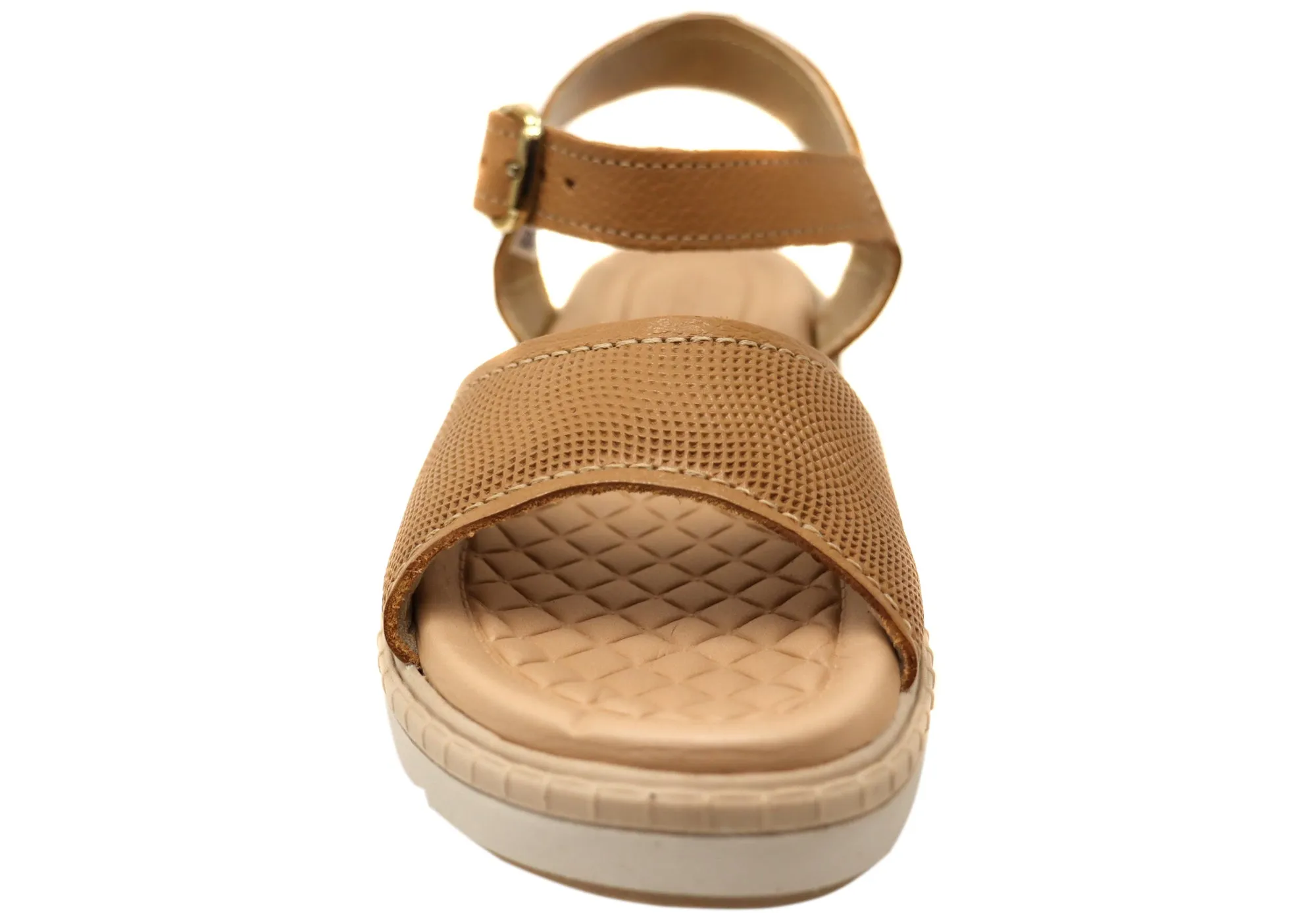 Pegada Vayano Womens Comfortable Leather Sandals Made In Brazil Pegada Shoes