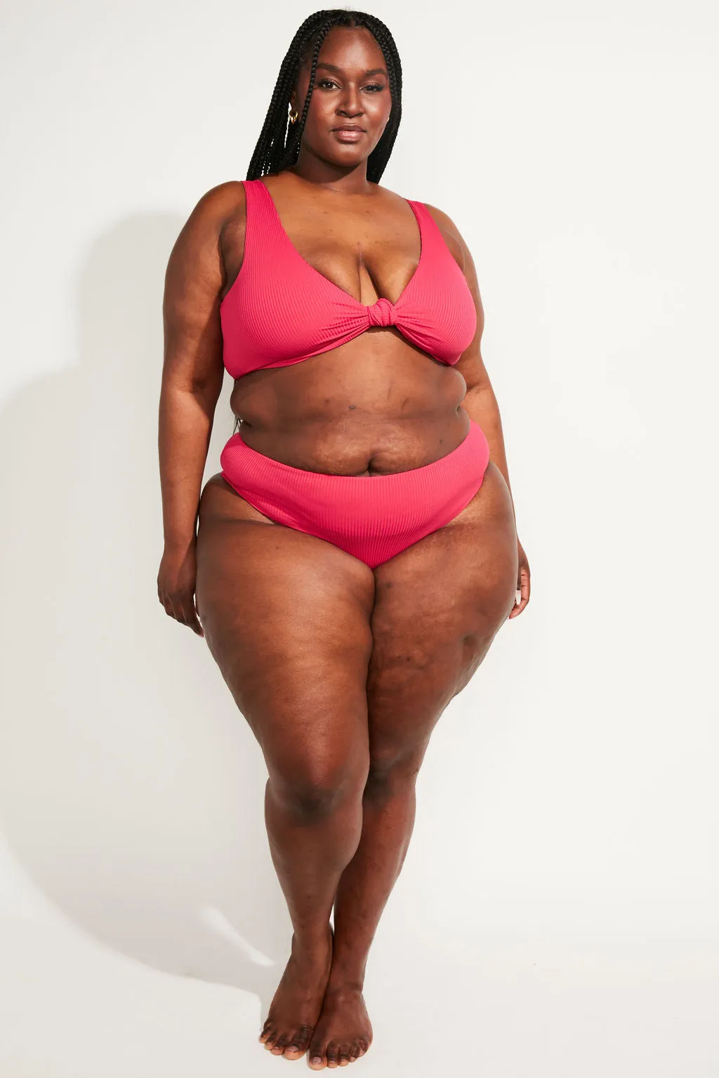 Playa Swim Top - Raspberry