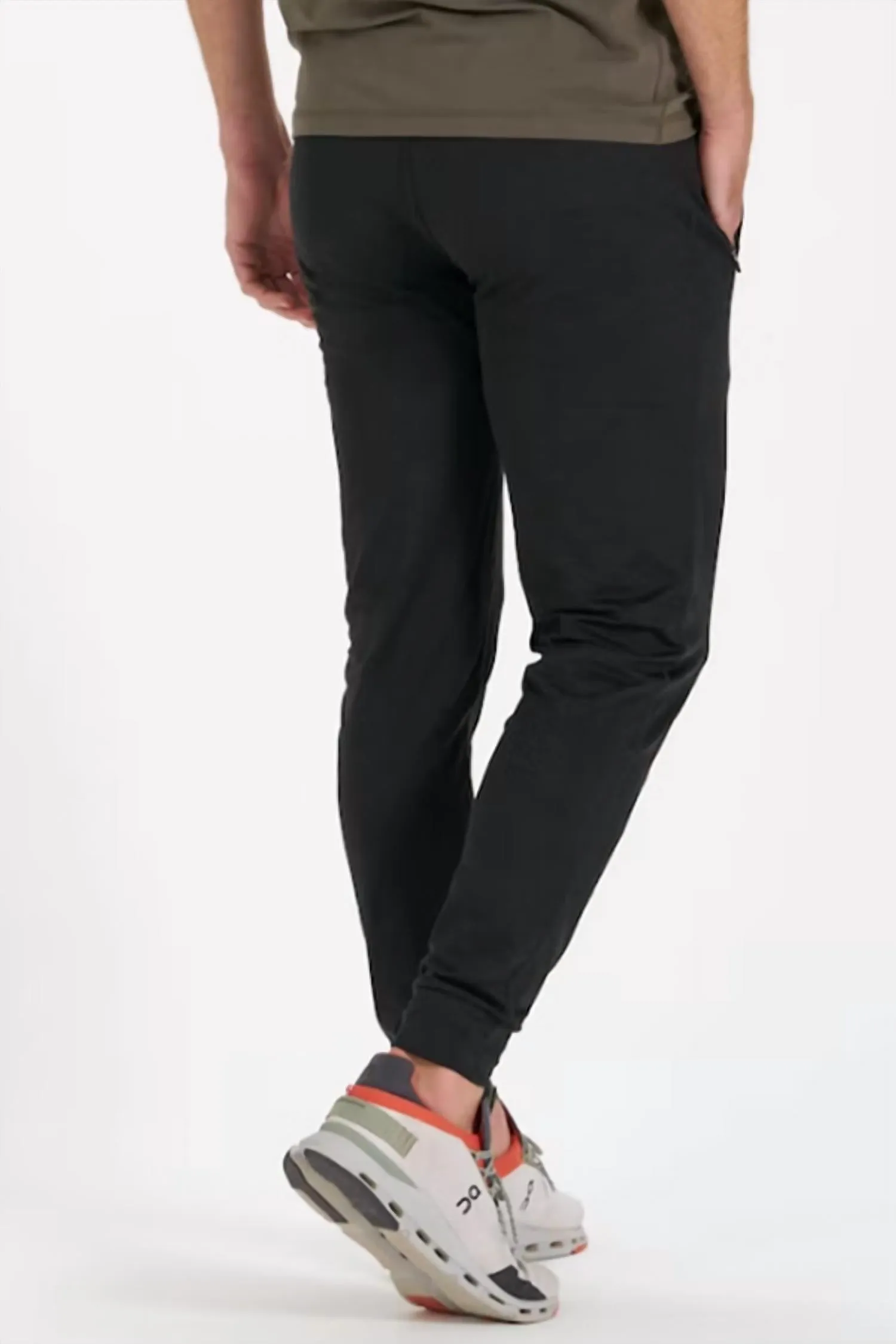 Ponto Performance Jogger In Black Heather