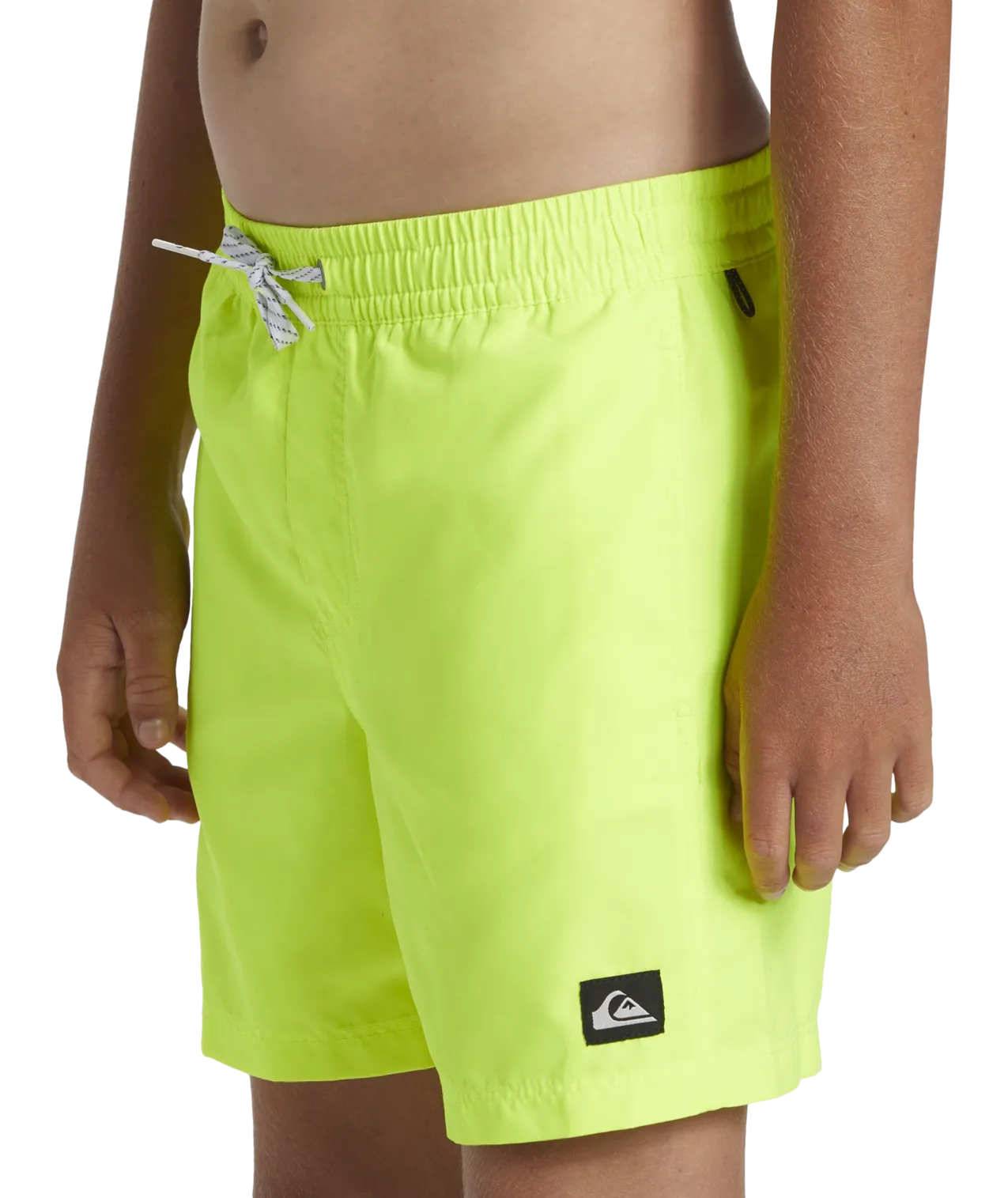 Quiksilver Clothing Boys Everyday Solid Volley Shorts in Safety Yellow