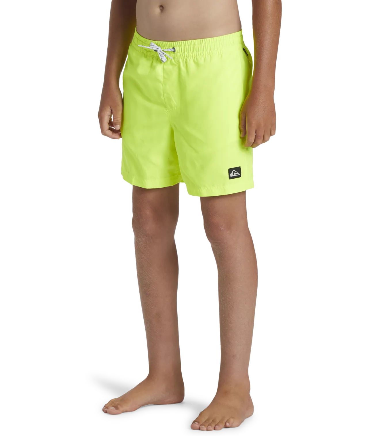 Quiksilver Clothing Boys Everyday Solid Volley Shorts in Safety Yellow