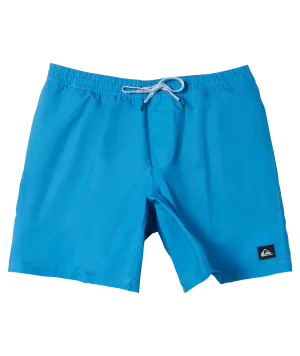 Quiksilver Clothing Boys Everyday Solid Volley Shorts in Swedish Blue