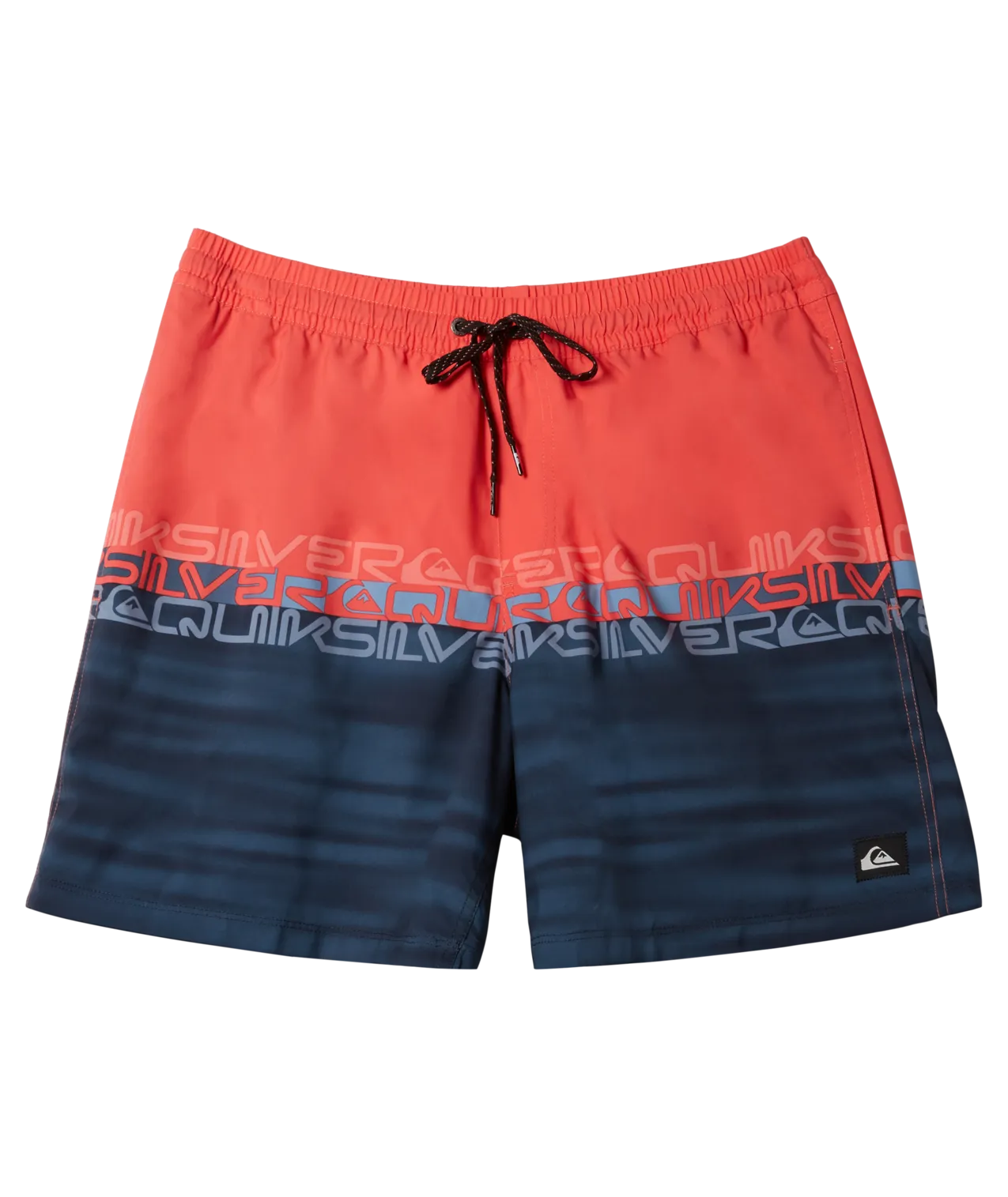 Quiksilver Clothing Boys Everyday Wordblock Volley Shorts in Cayenne
