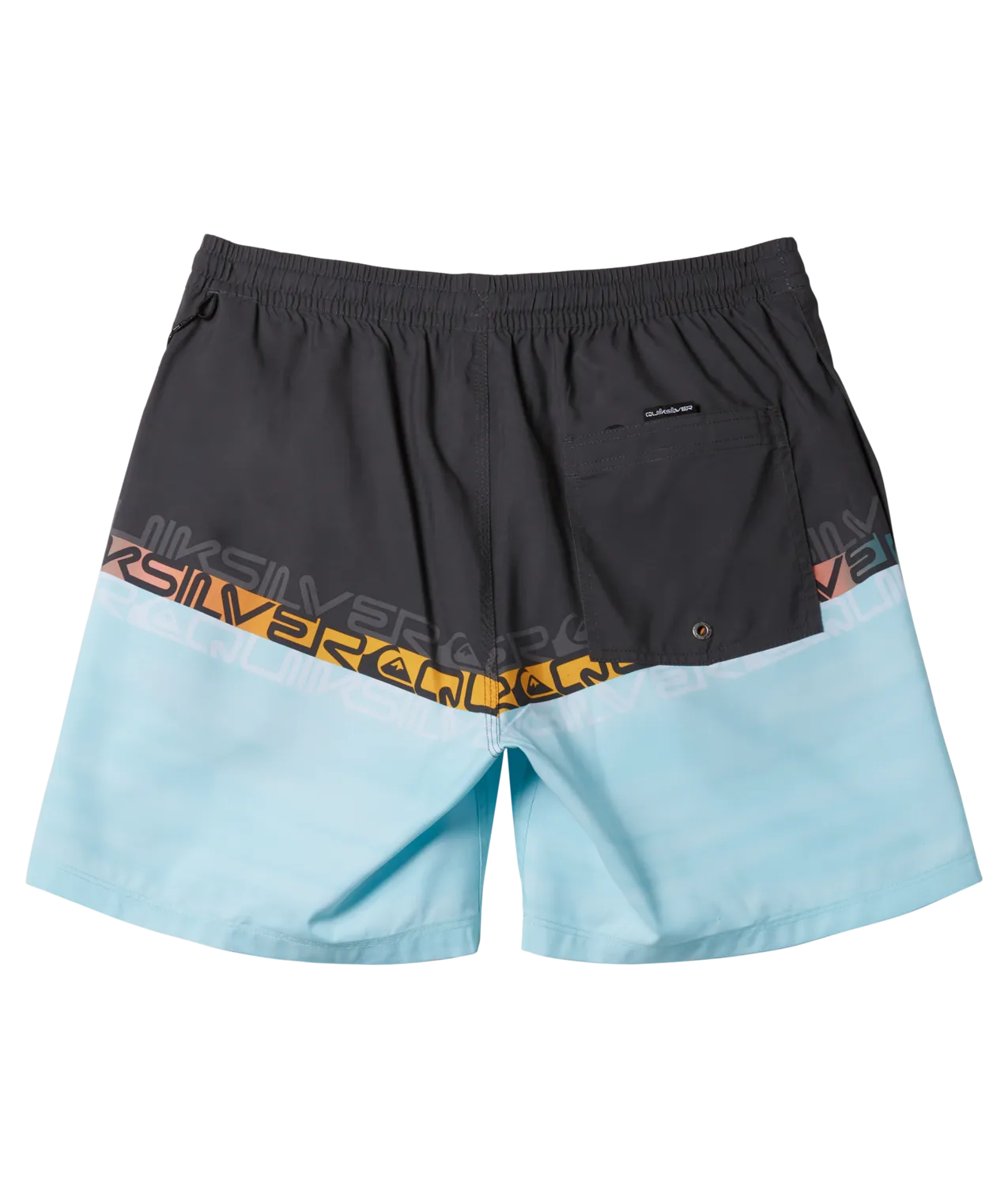 Quiksilver Clothing Boys Everyday Wordblock Volley Shorts in Tarmac