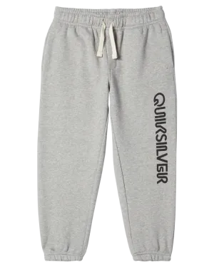 Quiksilver Clothing Boys Graphic Joggers in Light Grey Heather