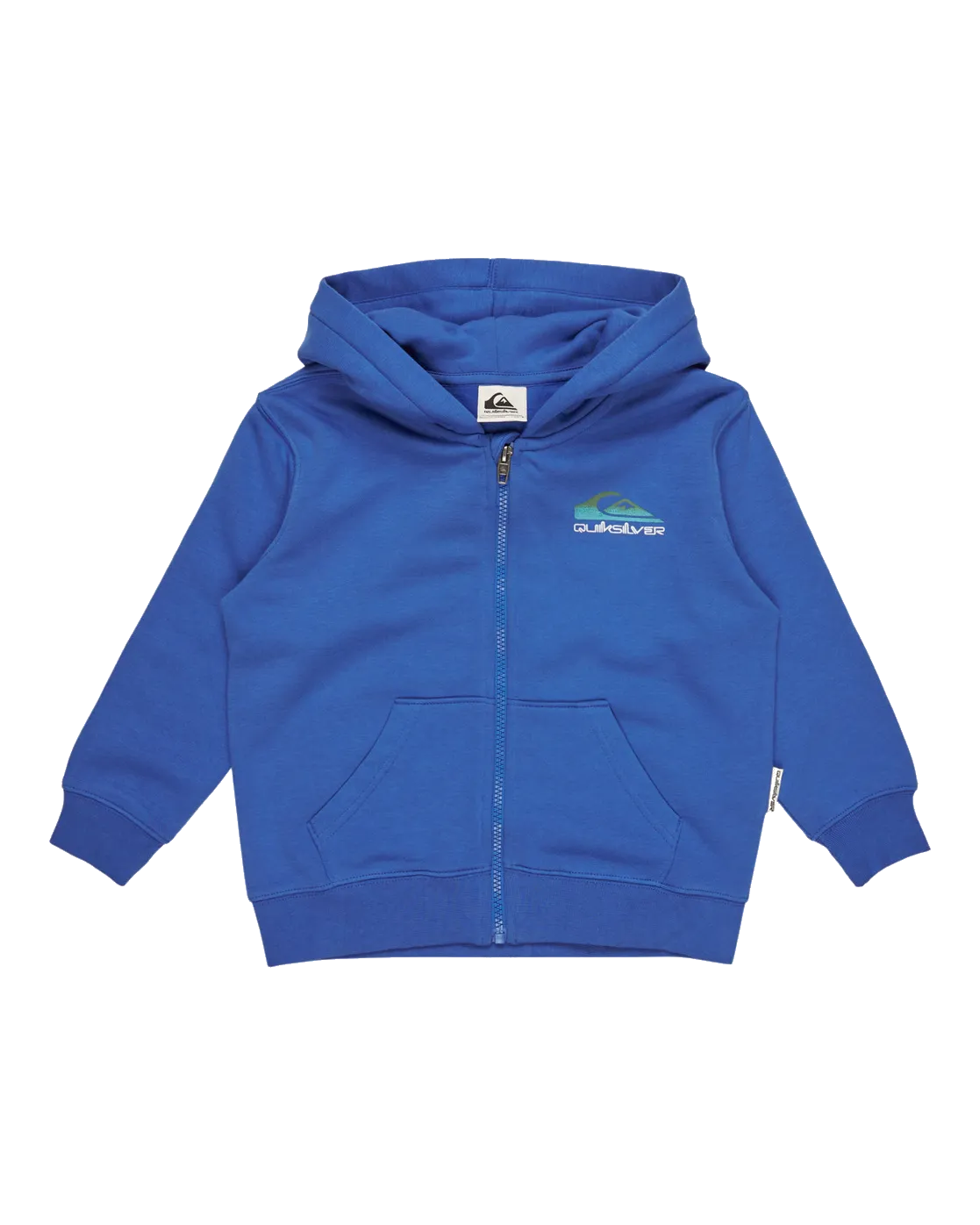 Quiksilver Clothing Boys Graphic Zip Hoodie in Nebulas Blue