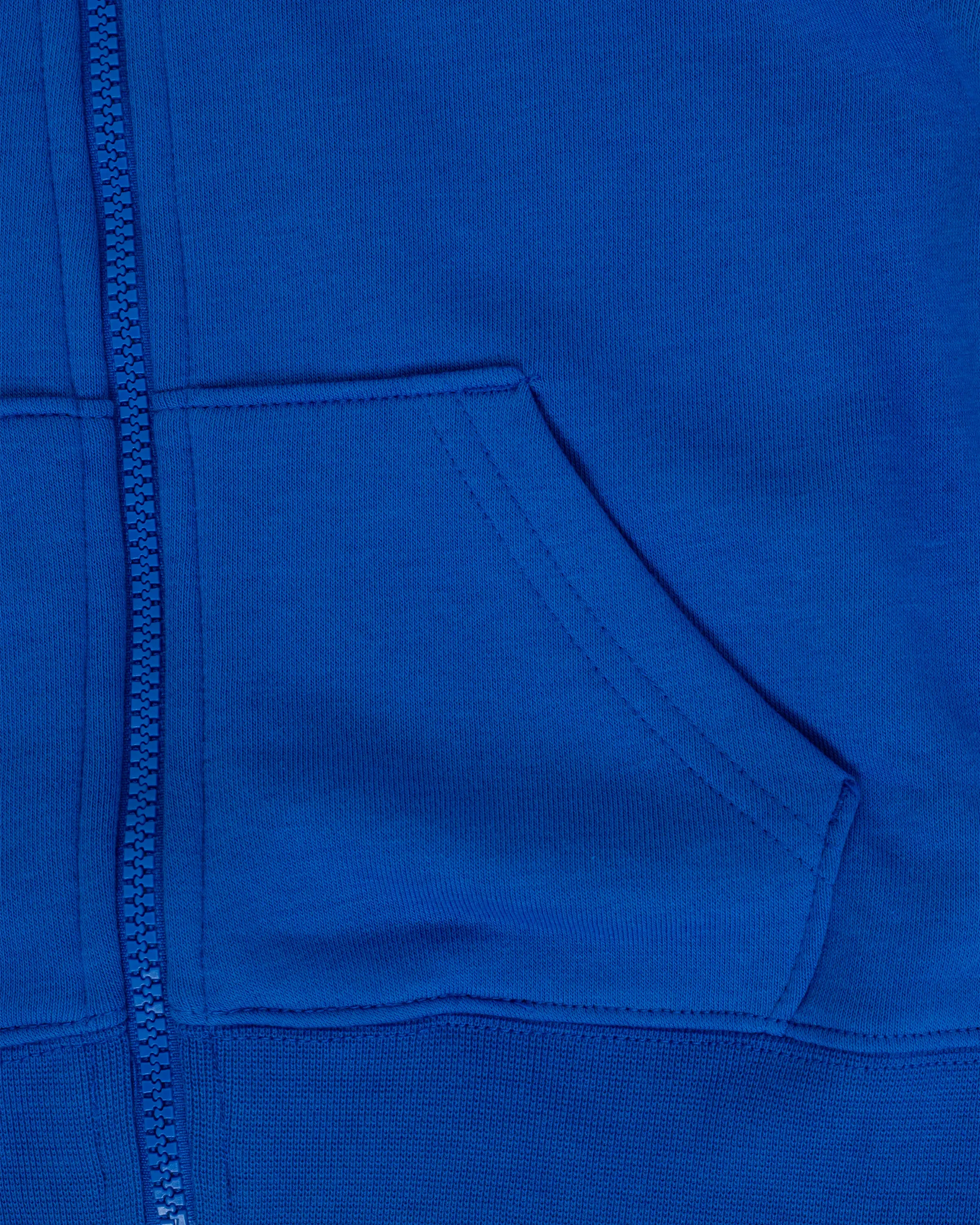 Quiksilver Clothing Boys Graphic Zip Hoodie in Nebulas Blue