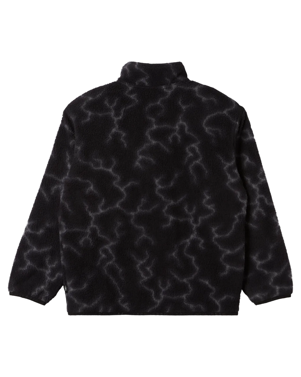 Quiksilver Clothing Boys Mercury Sherpa Fleece Jacket in Black