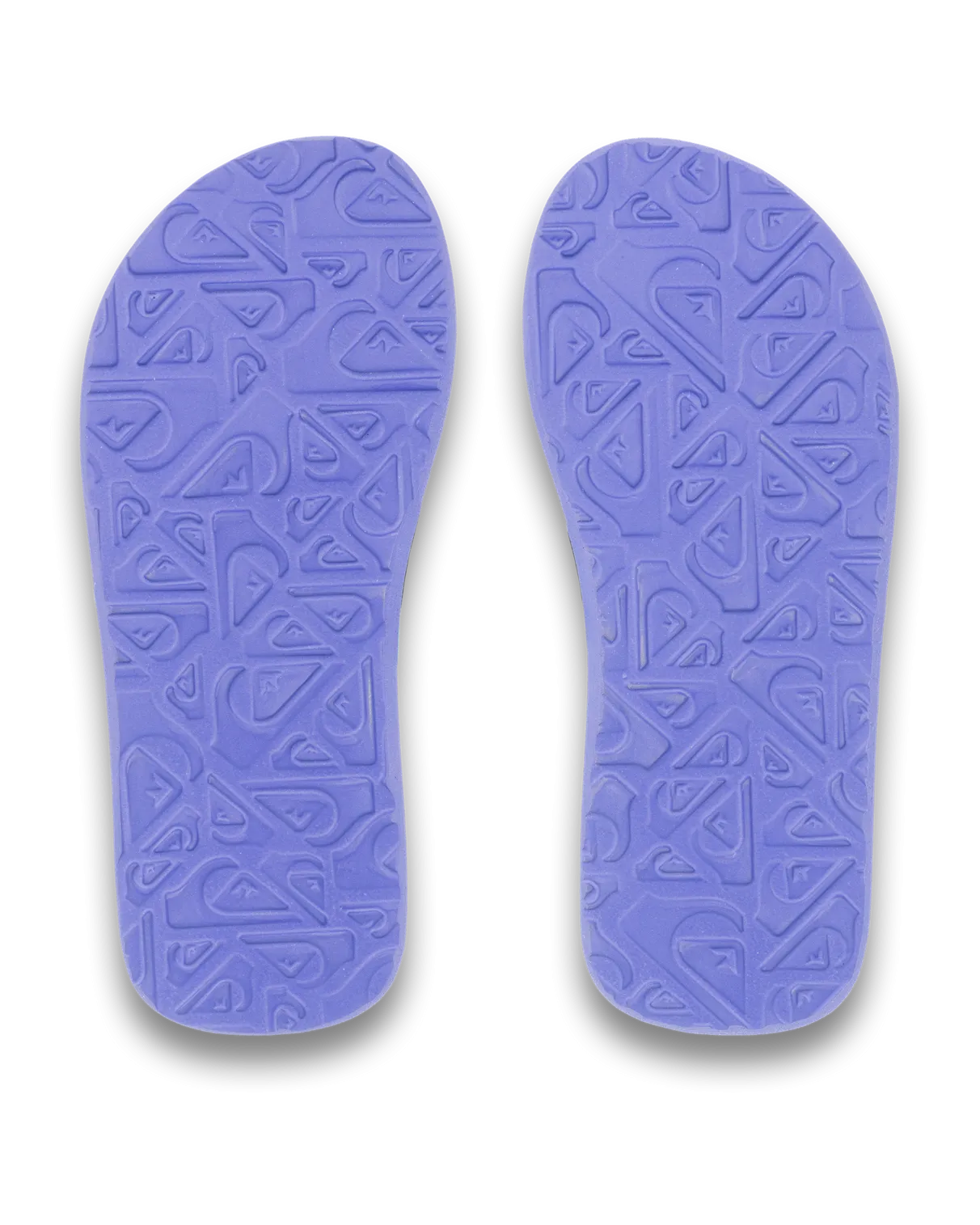 Quiksilver Clothing Boys Molokai Layback II Flip Flops in Dusted Peri Global Heat