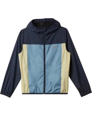 Quiksilver Clothing Boys Overcast Jacket in Dark Navy