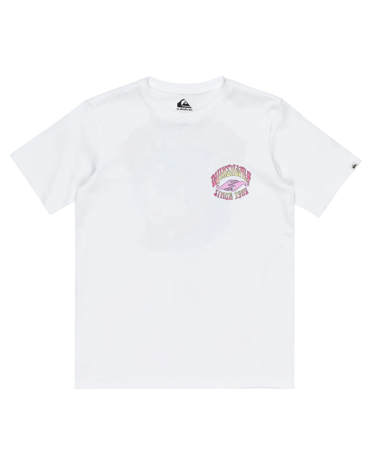 Quiksilver Clothing Boys Times Up T-Shirt in White