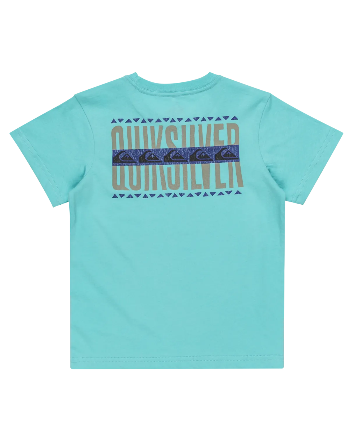Quiksilver Clothing Boys World Force T-Shirt in Aqua Sky