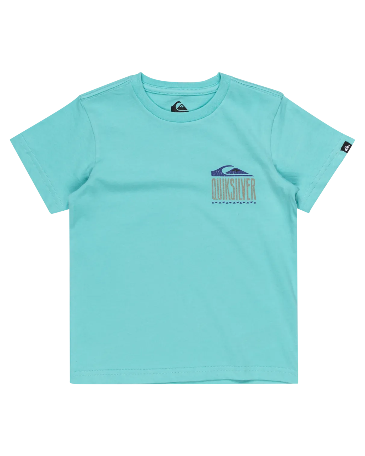 Quiksilver Clothing Boys World Force T-Shirt in Aqua Sky