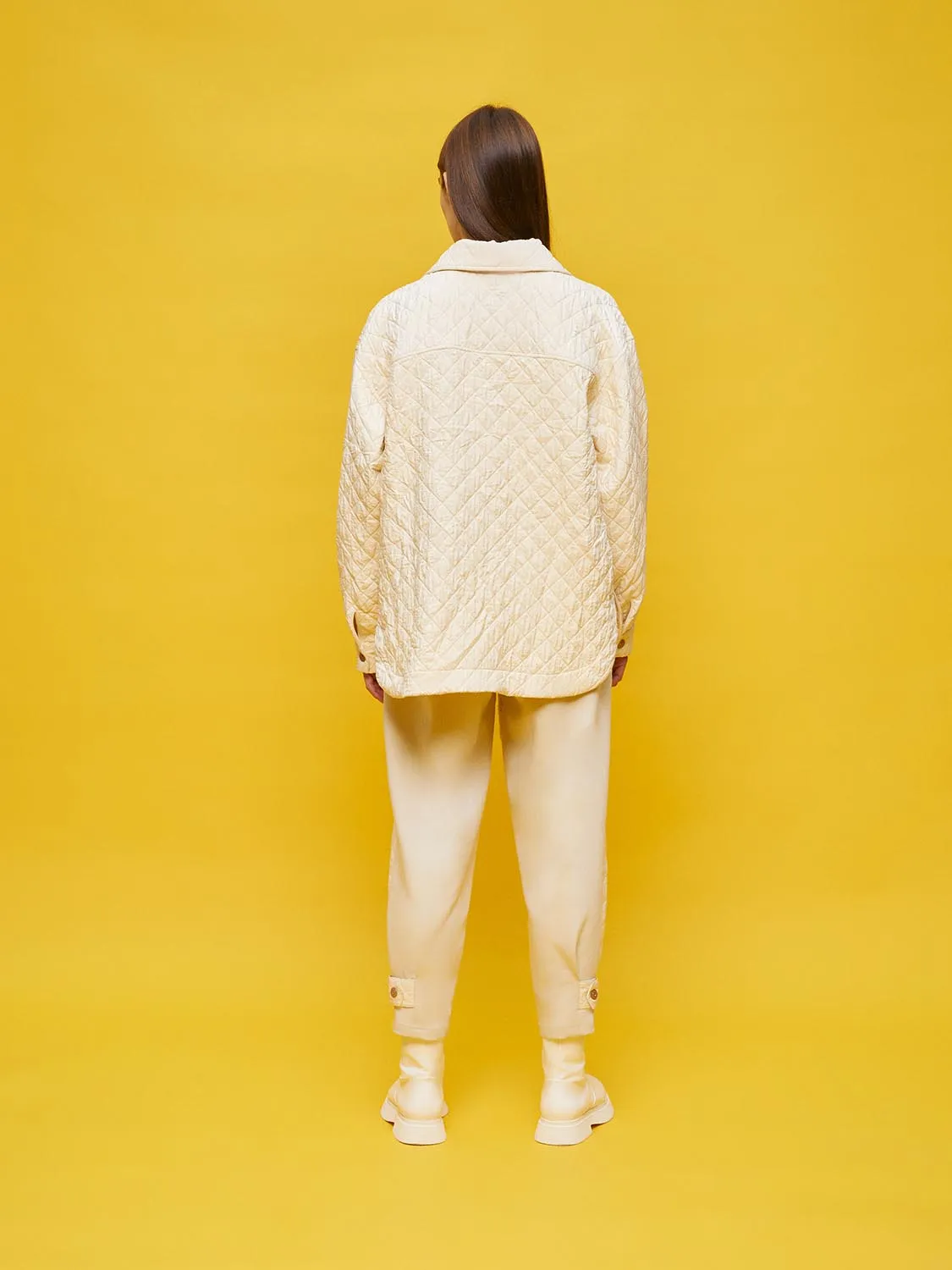 Quilted Oversized Jacket