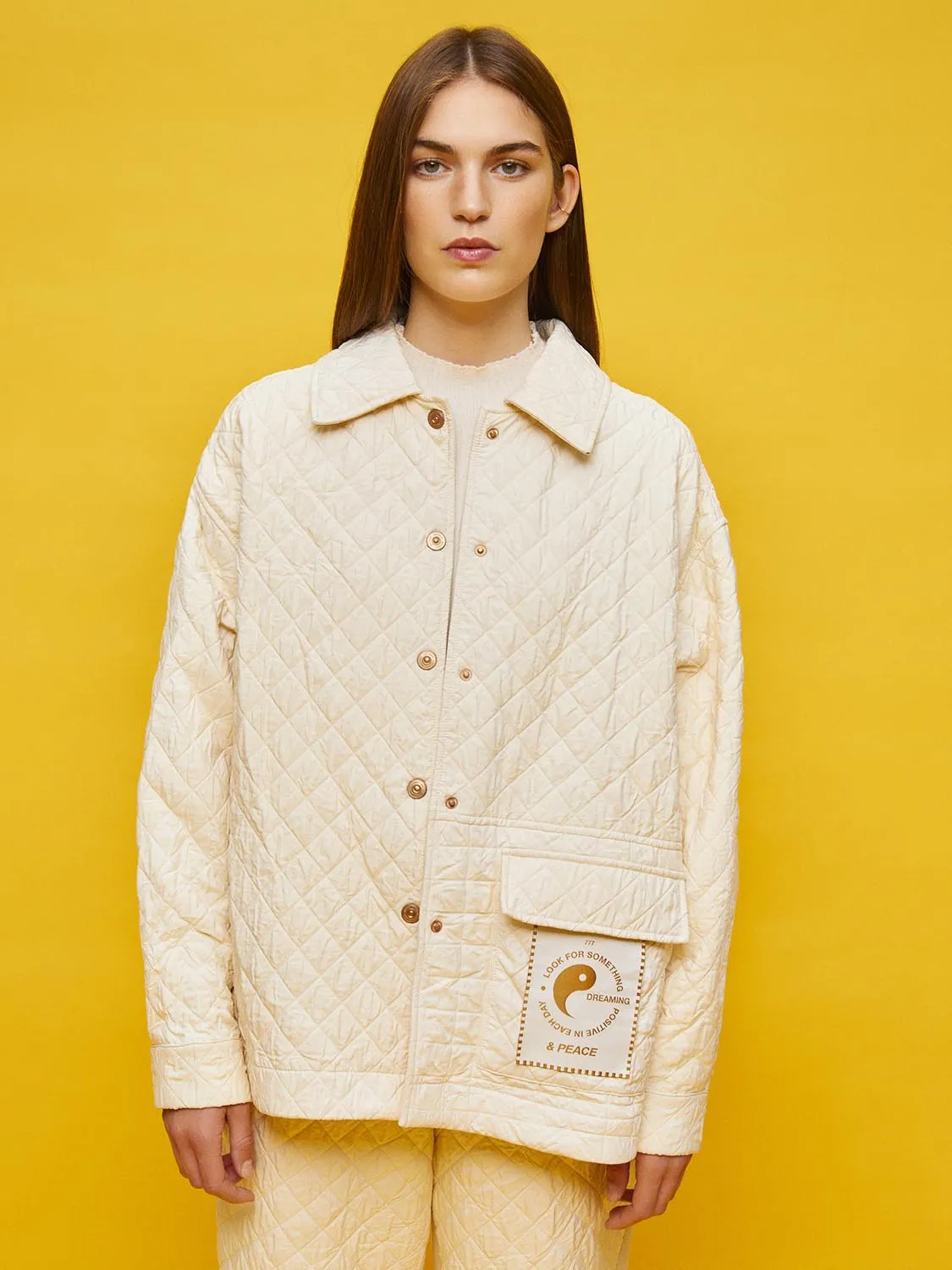 Quilted Oversized Jacket