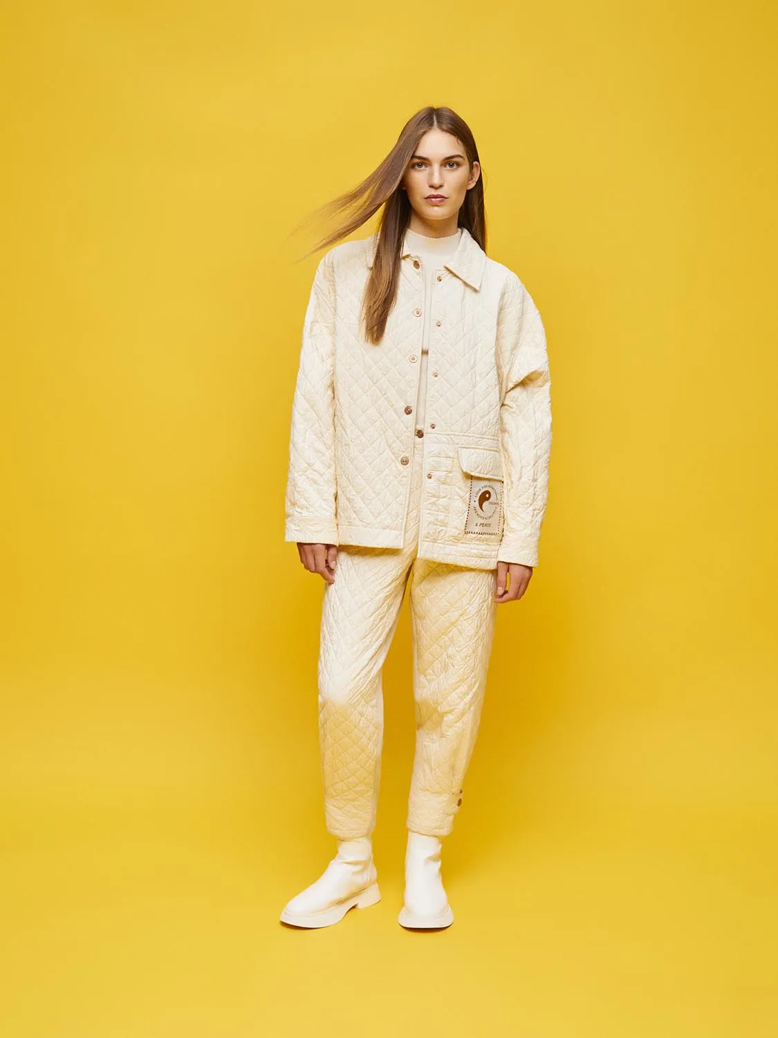 Quilted Oversized Jacket