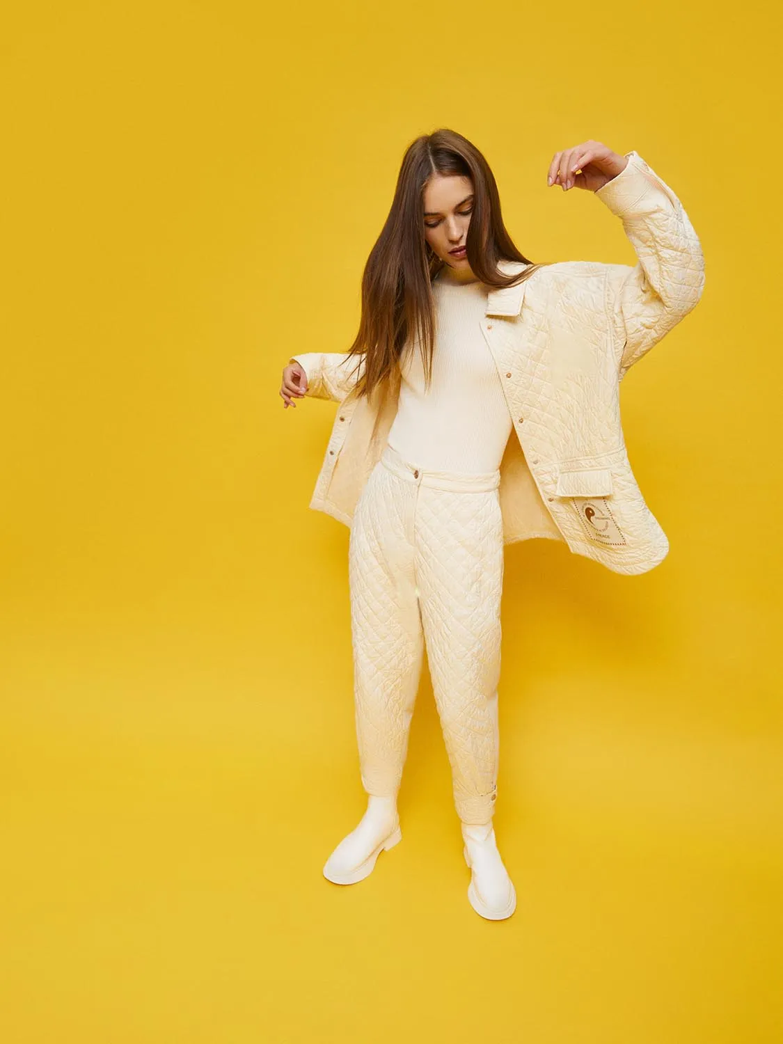 Quilted Oversized Jacket
