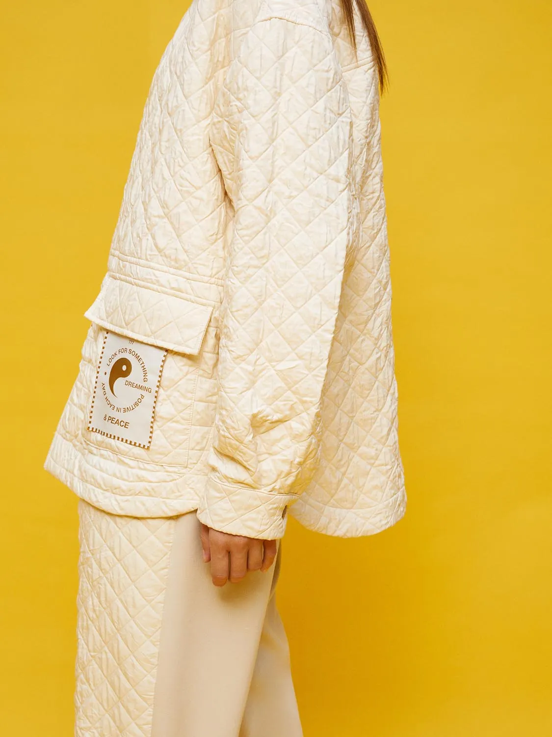 Quilted Oversized Jacket